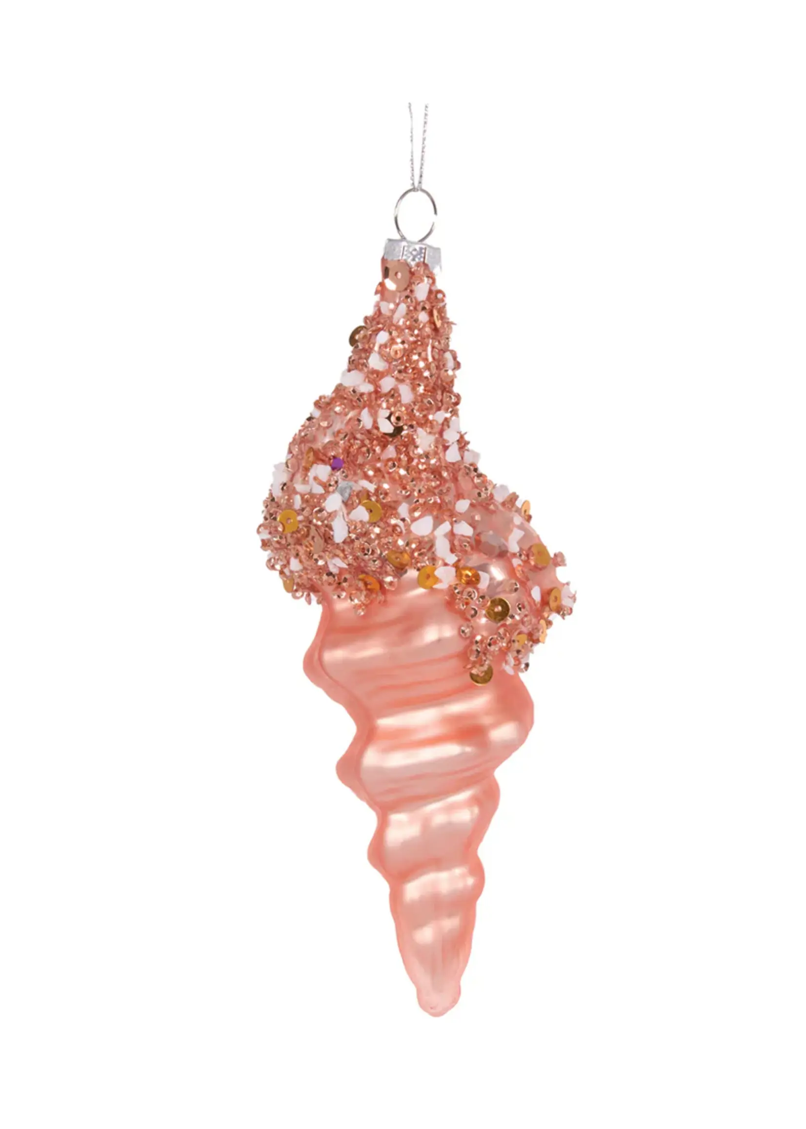 Holly and Ivy Orange Pearl Conch