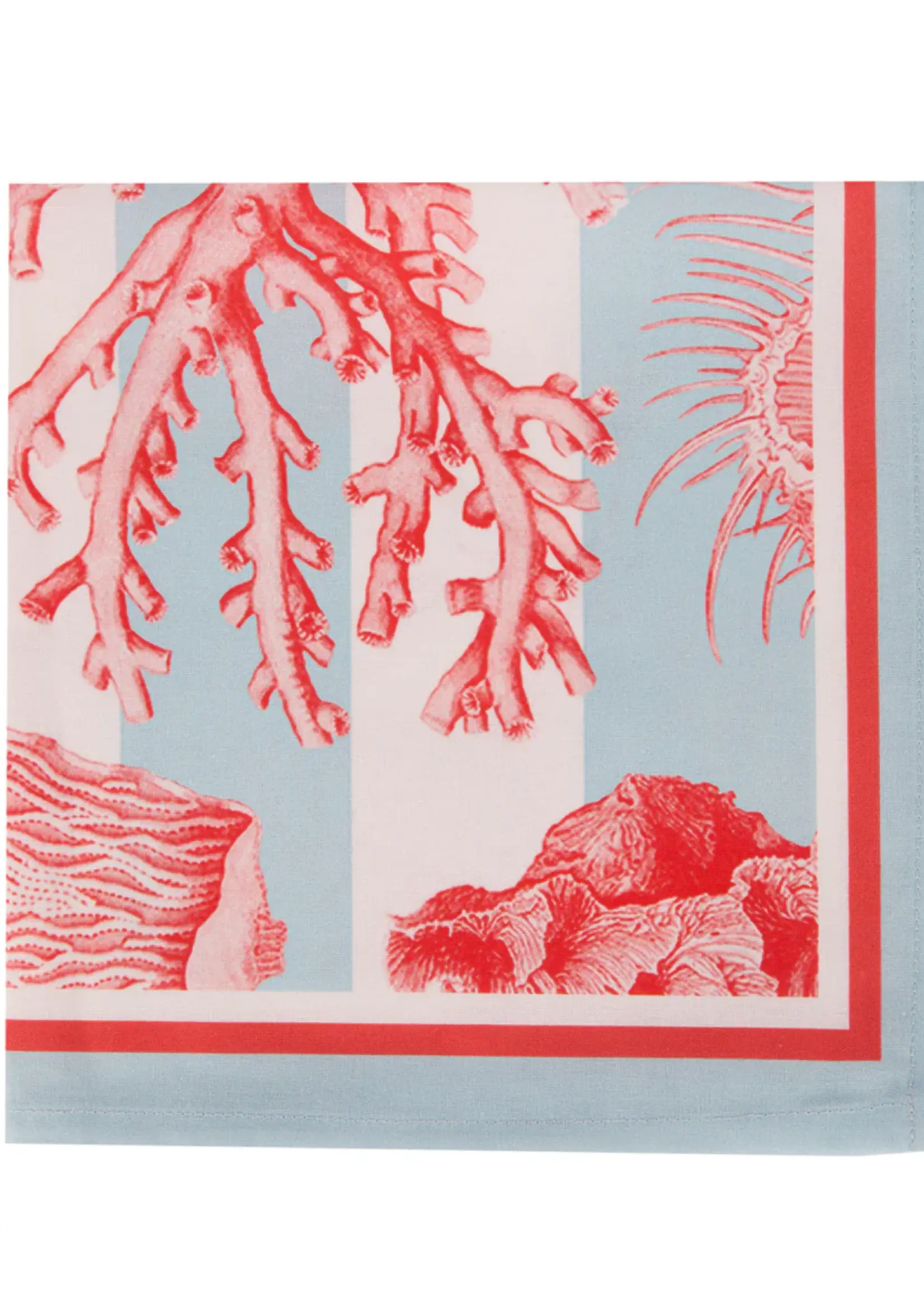 Holly and Ivy Set/4 Seaside Spritz Cotton Napkins