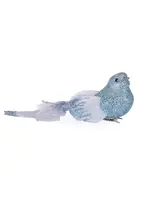 Blue Glitter Bird