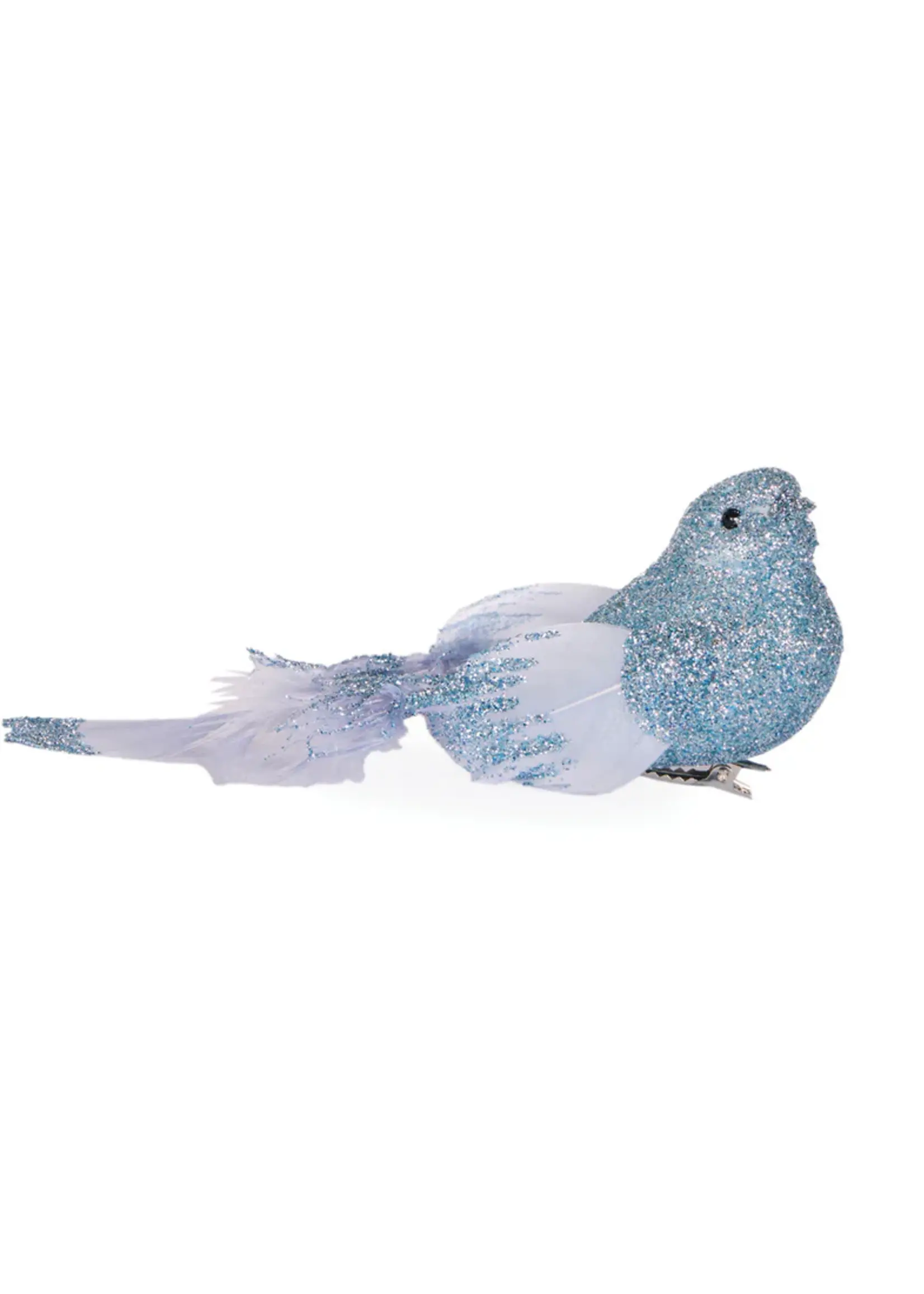 Blue Glitter Bird