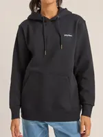 Rhythm Logo Boyfriend Fleece Hood - Black