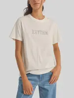 Rhythm Flagship Boyfriend T-Shirt - White