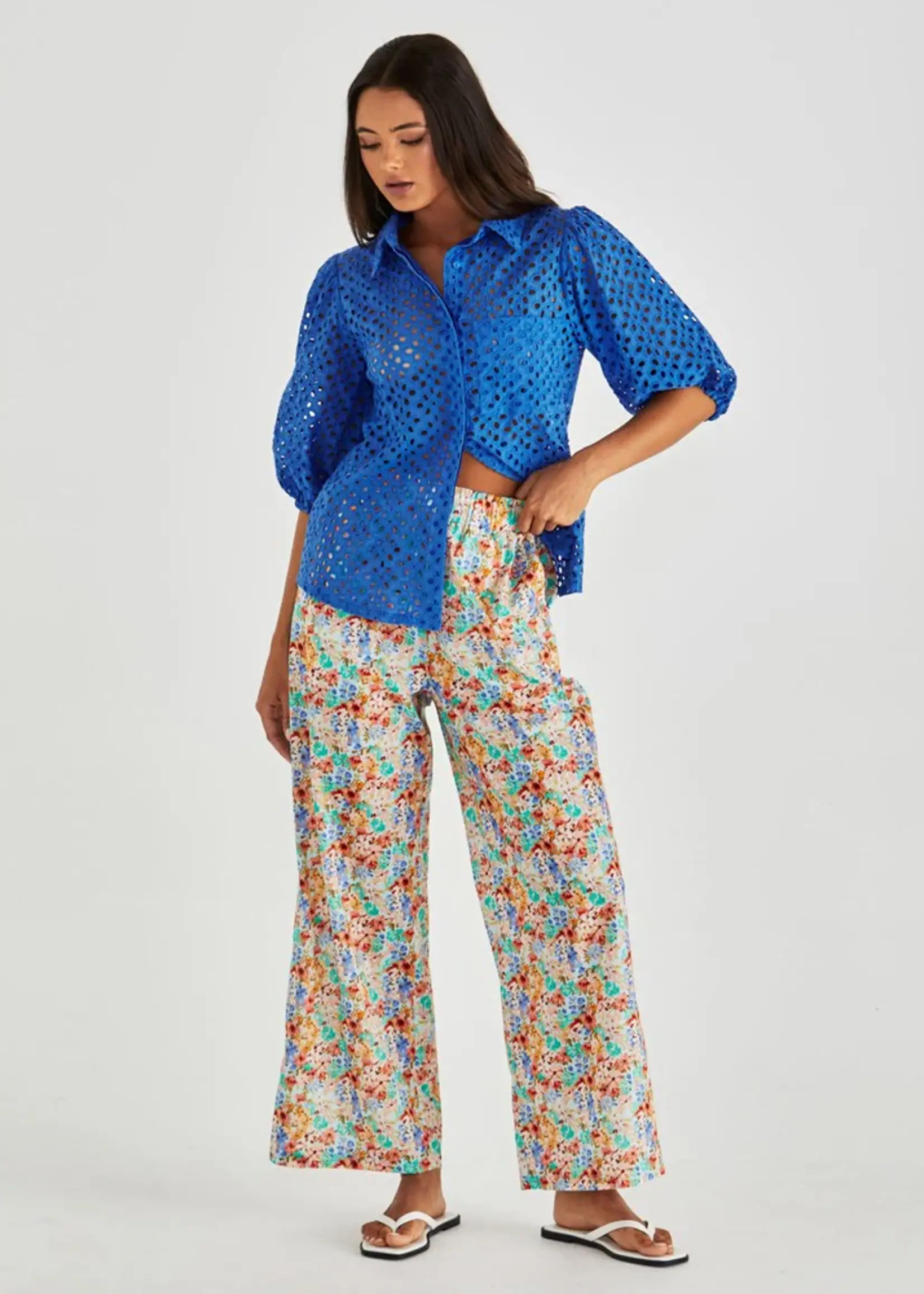 Sass Steva Shirt - Bright Blue