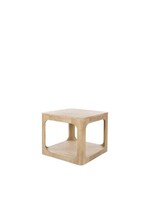 Isalbi Owen Side Tablev 51x51x54 Natural
