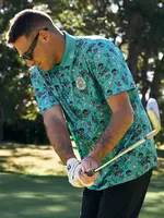 Mad Hueys Hueys Golf Polo - Teal