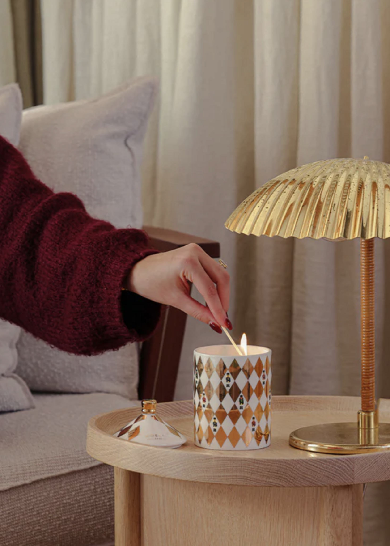 Moss St Fragrances Lemon Myrtle & Pine Ceramic Candle | 370g