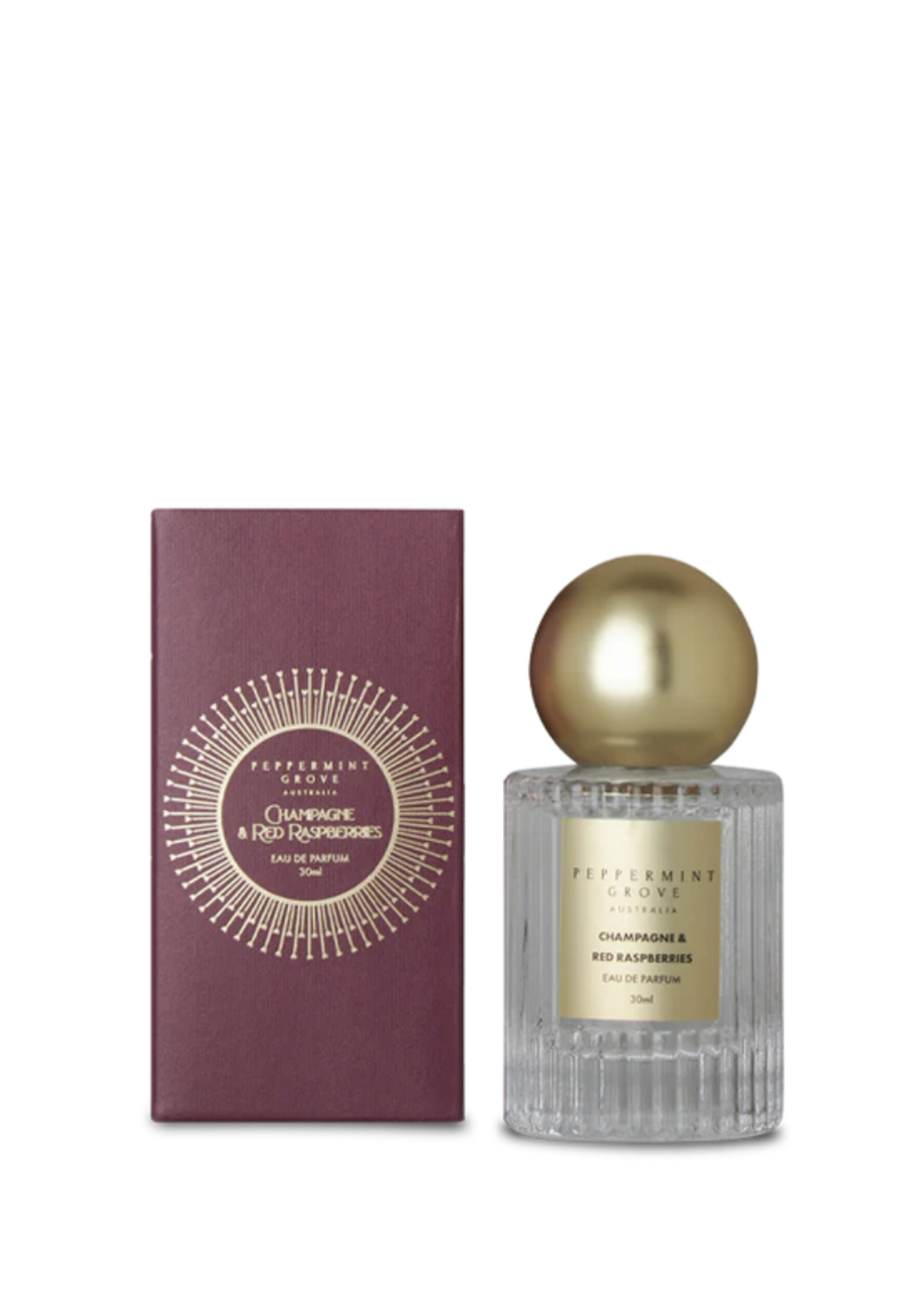 Peppermint Grove Champagne & Red Raspberries Eau de Parfum | 30ml