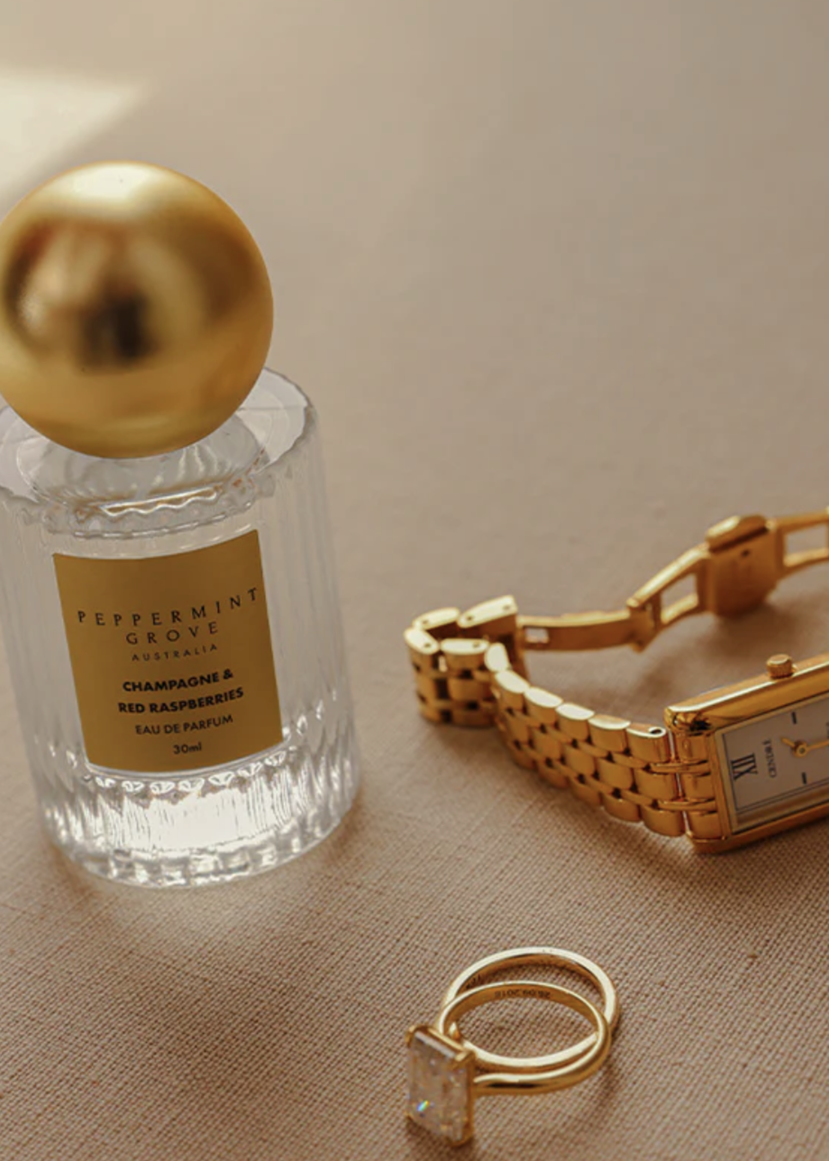 Peppermint Grove Champagne & Red Raspberries Eau de Parfum | 30ml