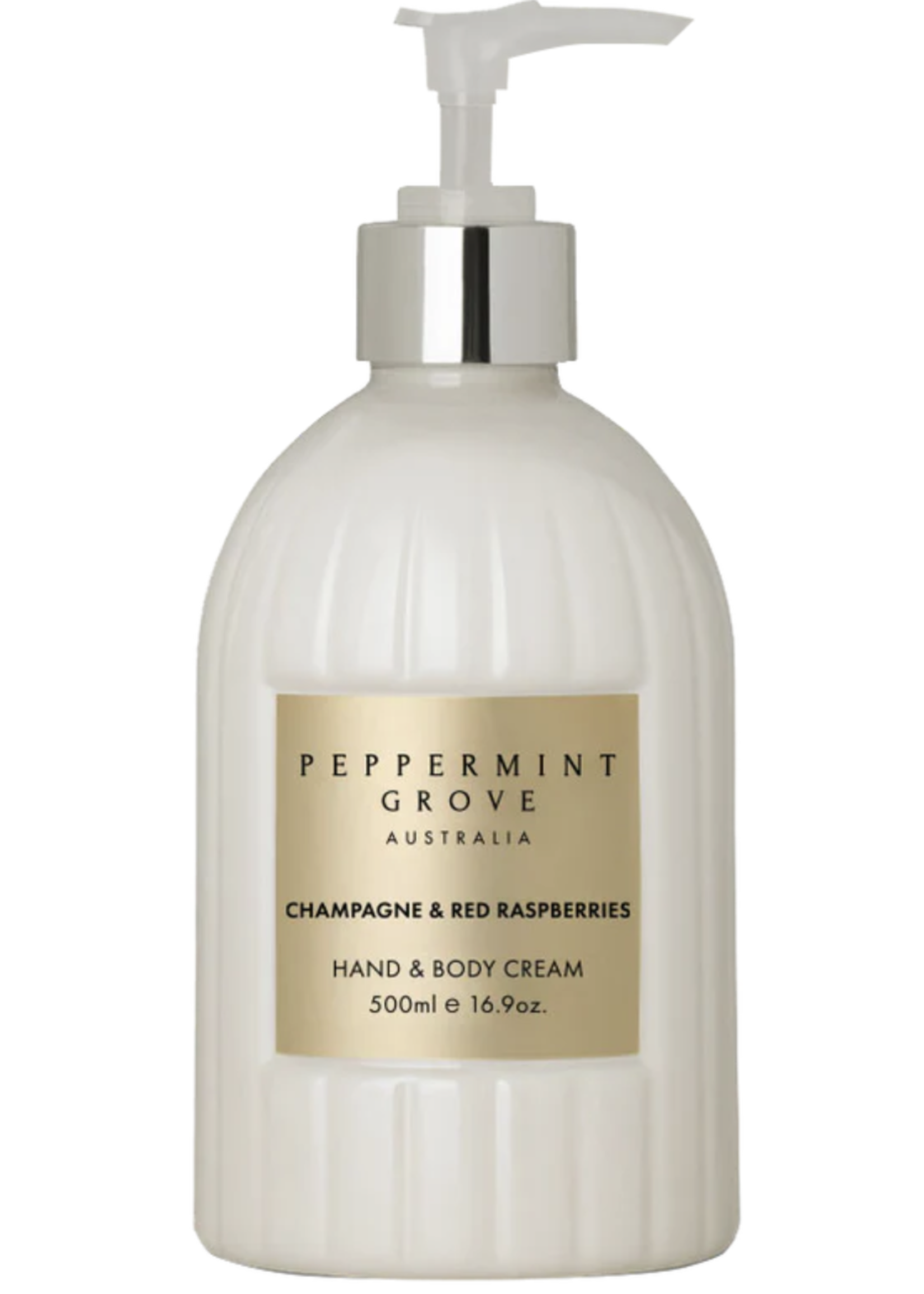 Peppermint Grove Champagne & Red Raspberries Hand & Body Cream | 500ml