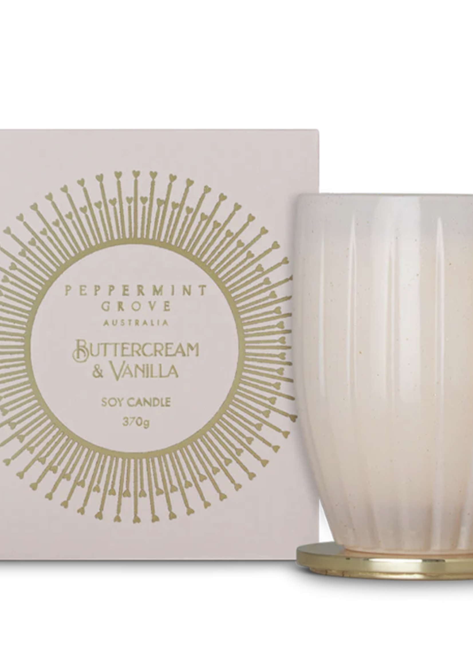 Peppermint Grove Buttercream & Vanilla Soy Candle | 370g