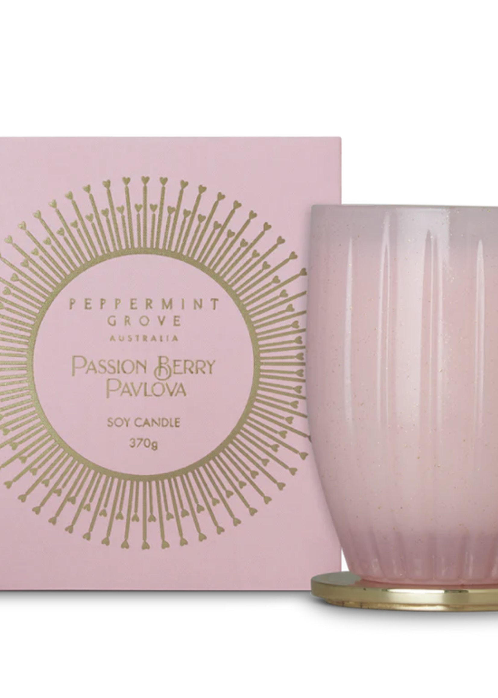 Peppermint Grove Passion Berry Pavlova Soy Candle | 370g