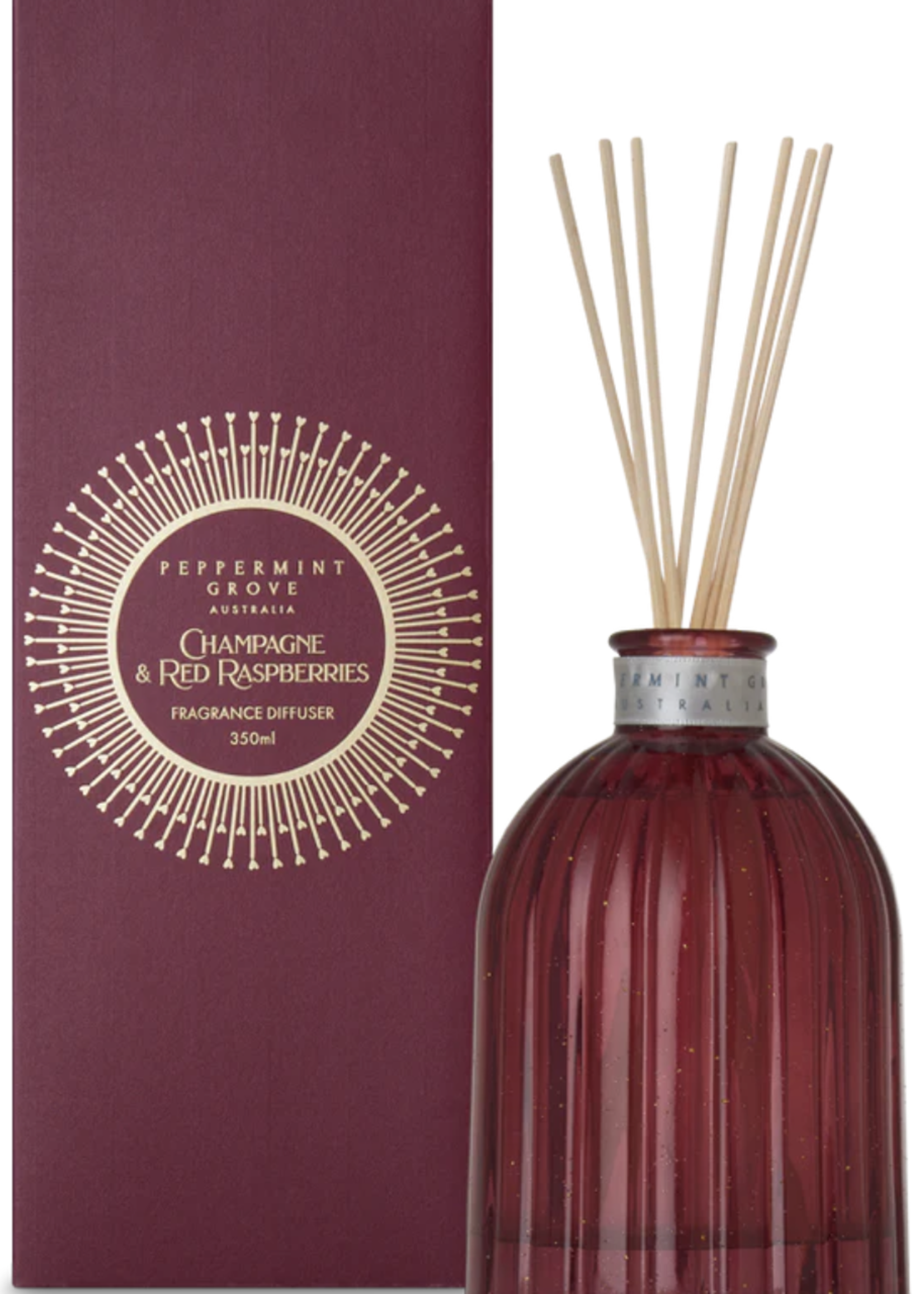 Peppermint Grove Champagne & Red Raspberries Fragrance Diffuser | 350ml
