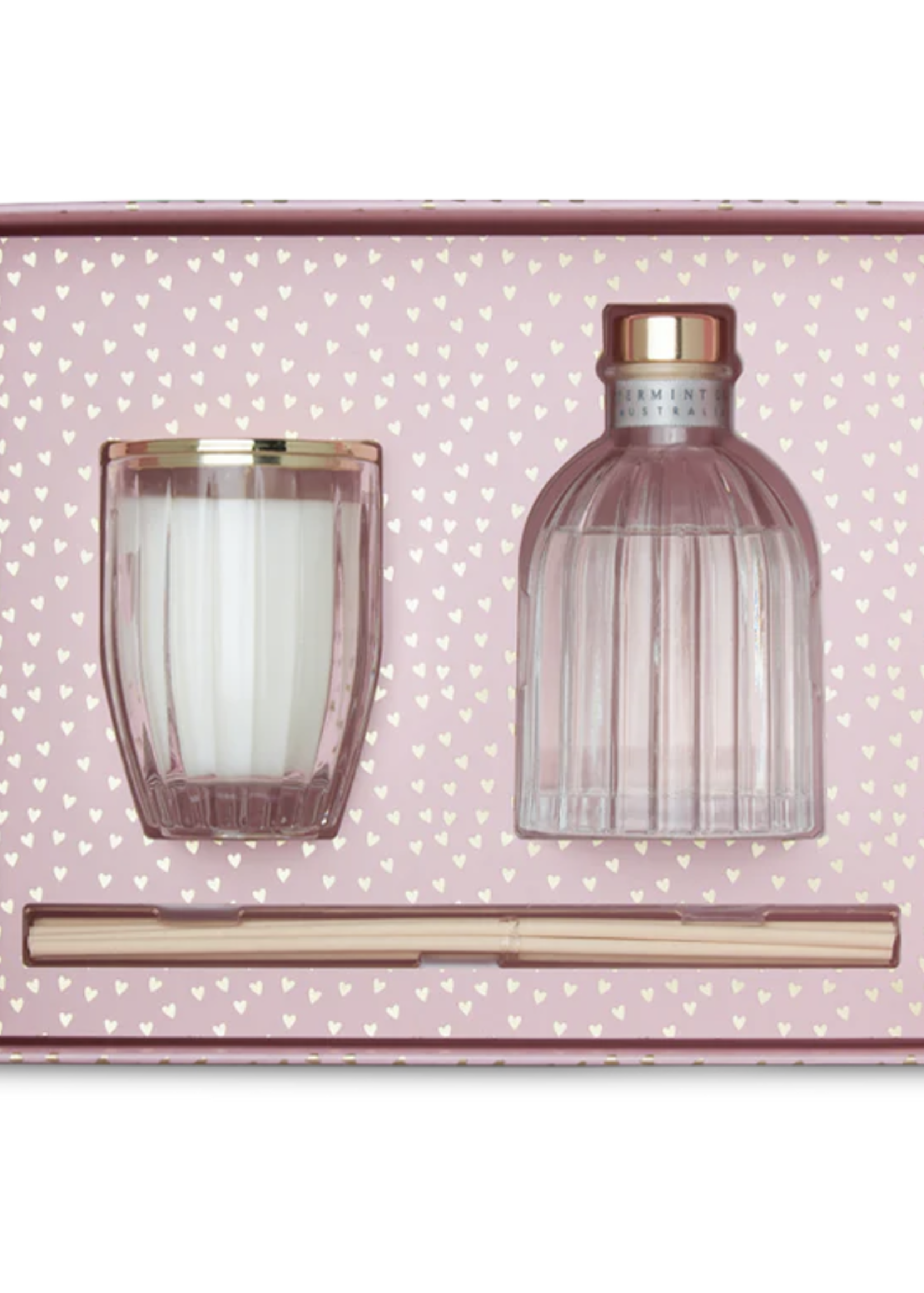 Peppermint Grove Passion Berry Pavlova Candle & Diffuser Gift Set