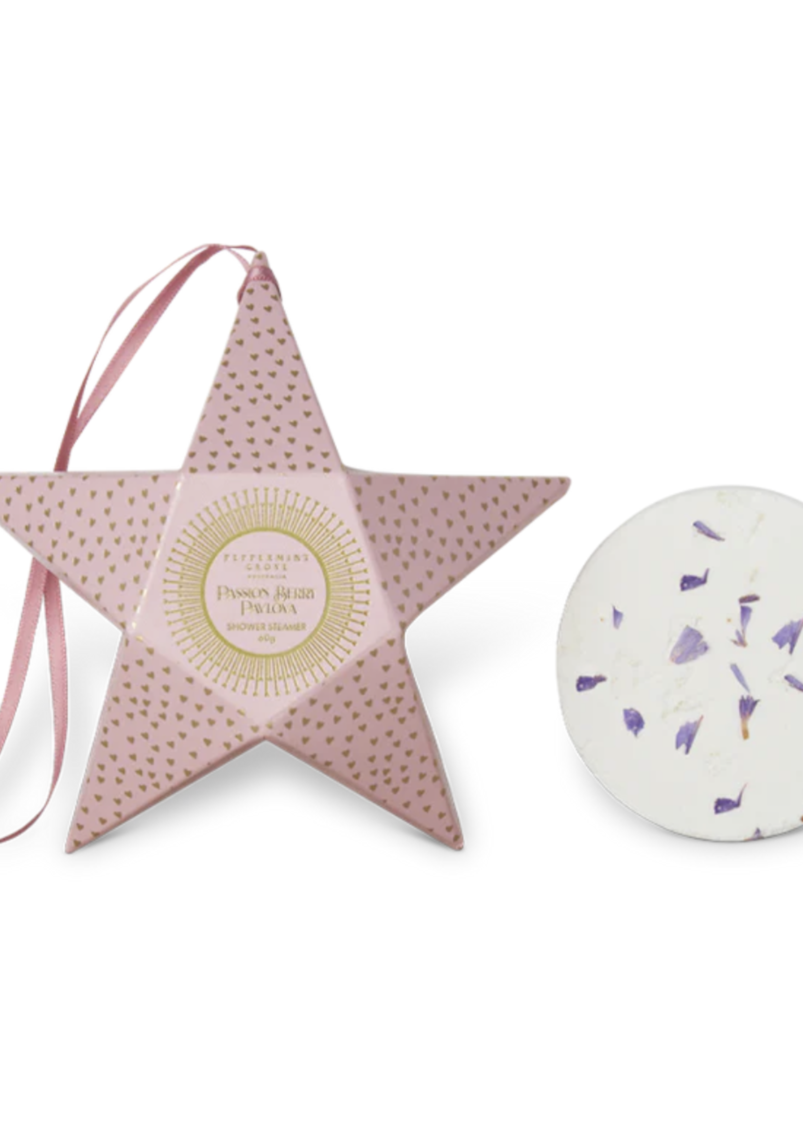 Peppermint Grove Passion Berry Pavlova Shower Steamer Decoration | 60g