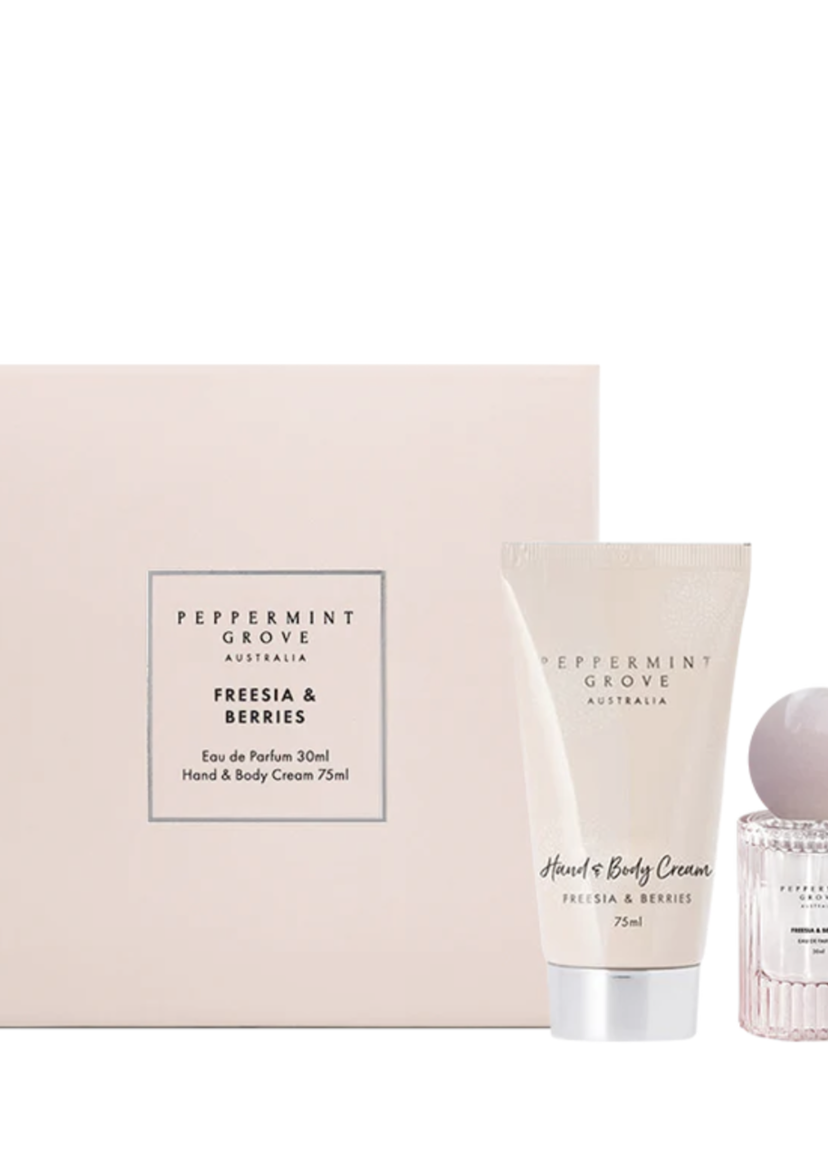 Peppermint Grove Freesia & Berries Eau de Parfum & Hand & Body Cream Gift Set