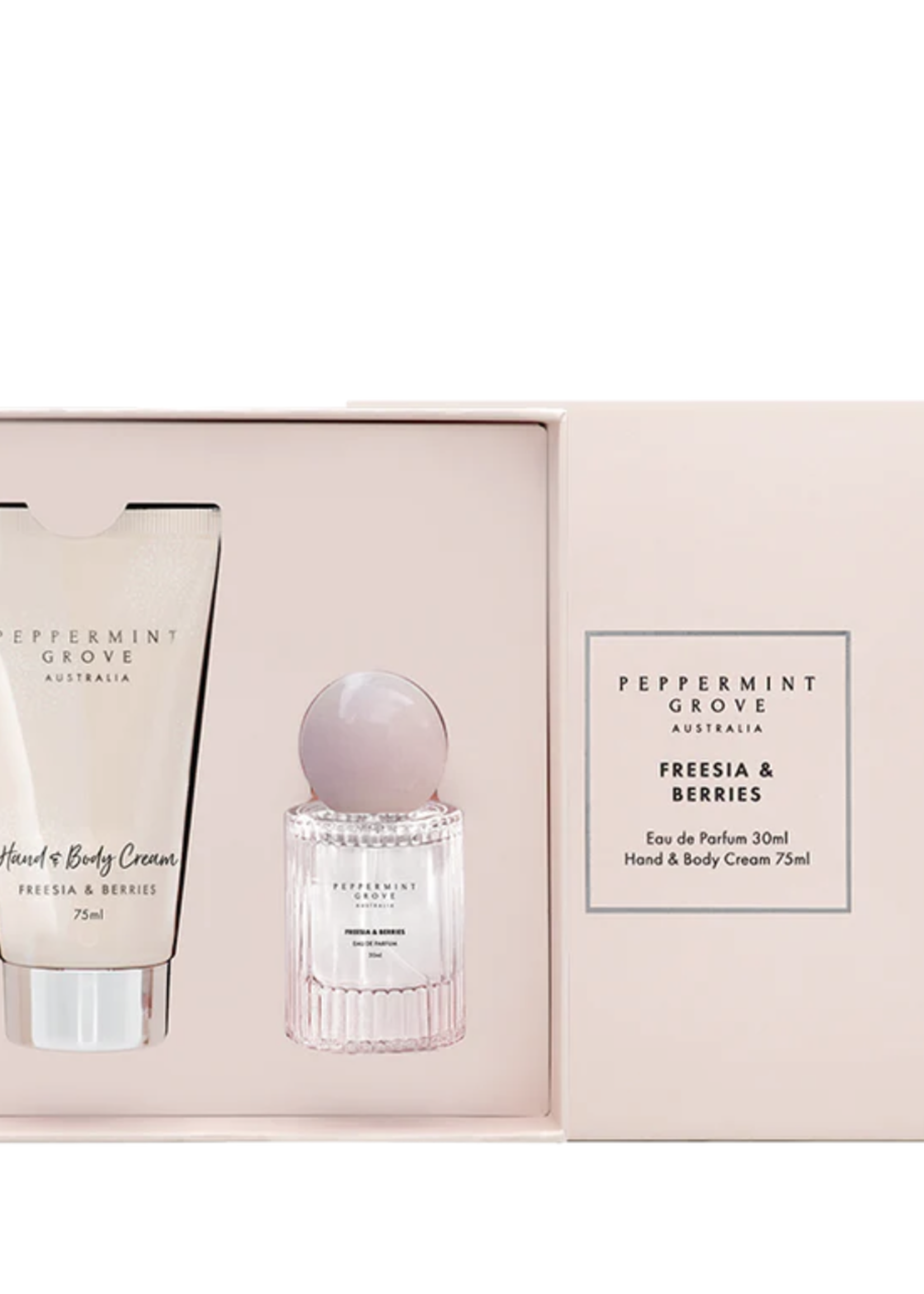 Peppermint Grove Freesia & Berries Eau de Parfum & Hand & Body Cream Gift Set