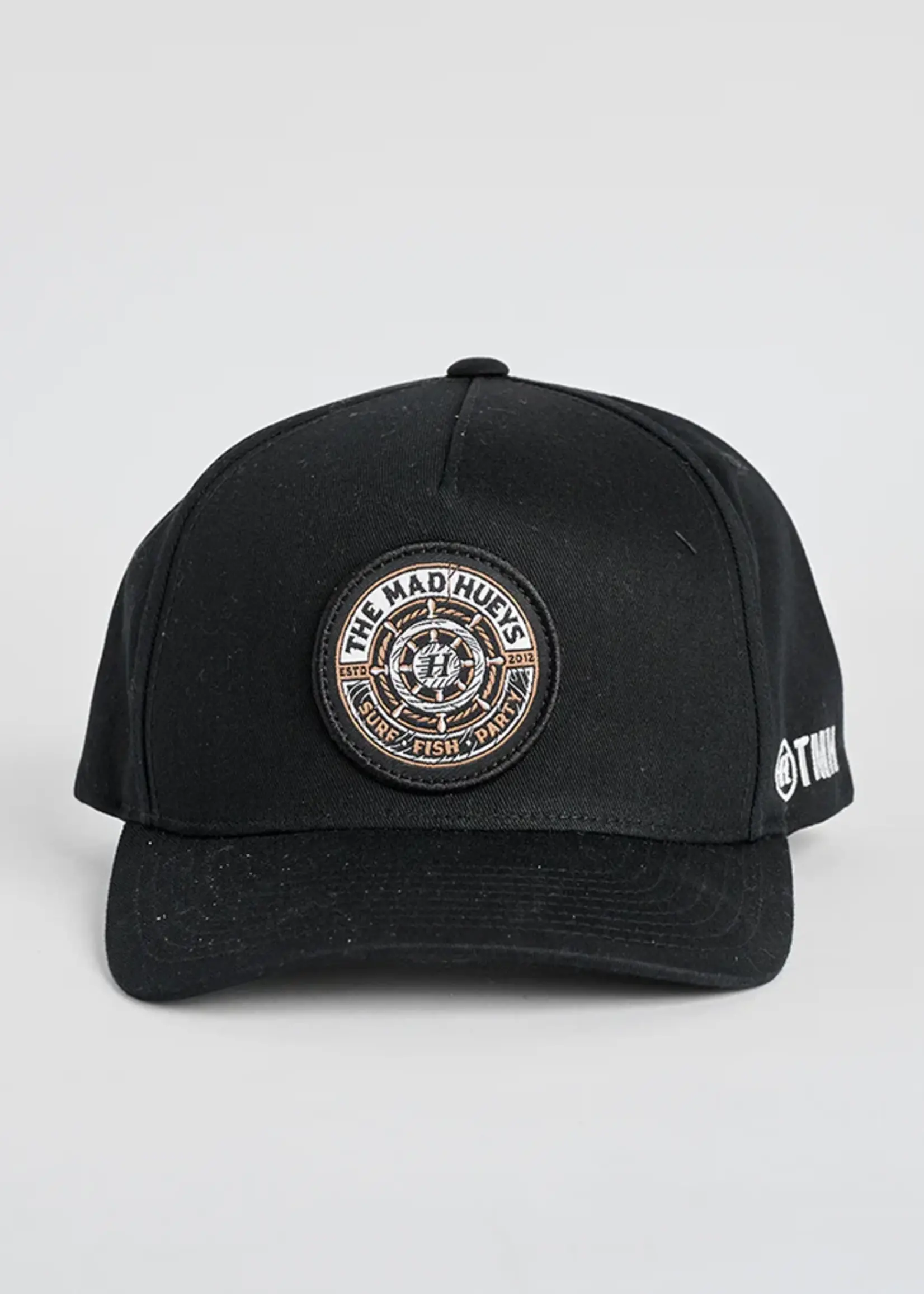 Mad Hueys Ship Wheel Beers Twill Snapback
