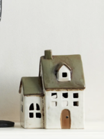 Alsace Tealight Chapel Olive Green