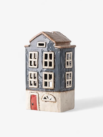 Alsace Tealight House Nordic Navy