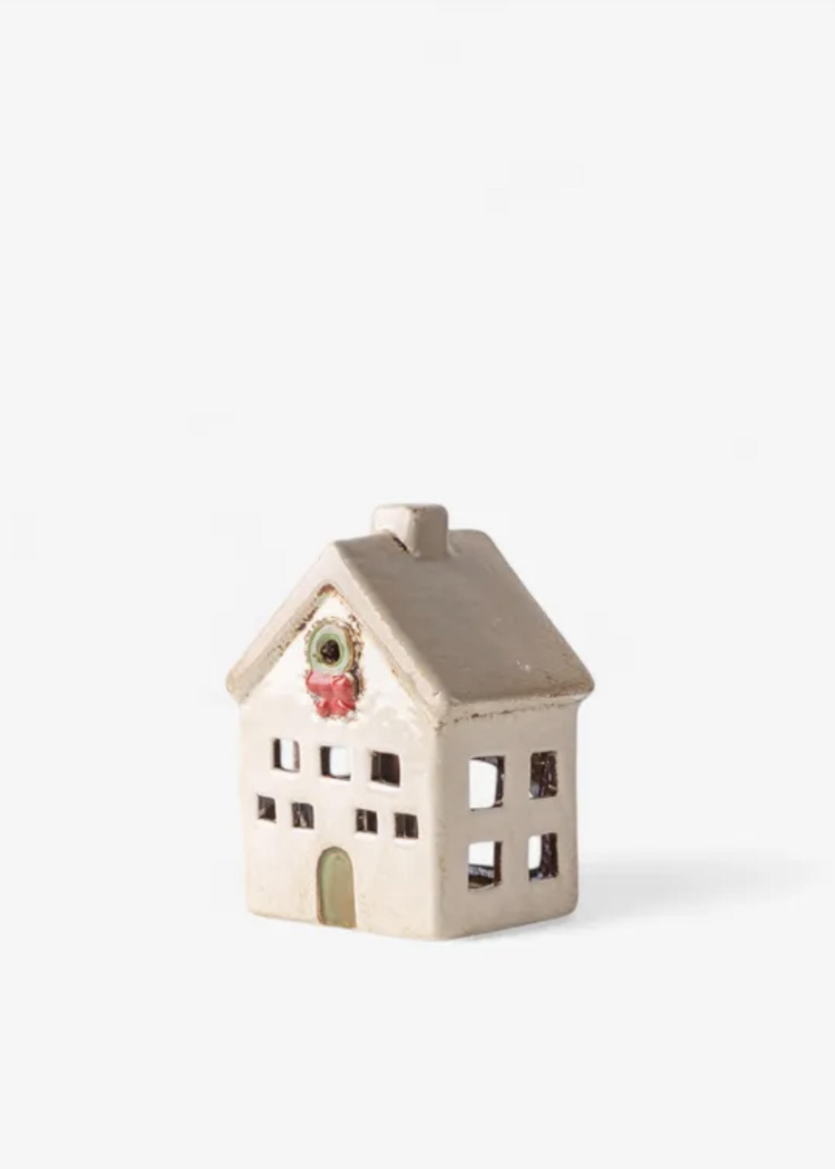 Alsace Tea Light Villa Christmas Stone