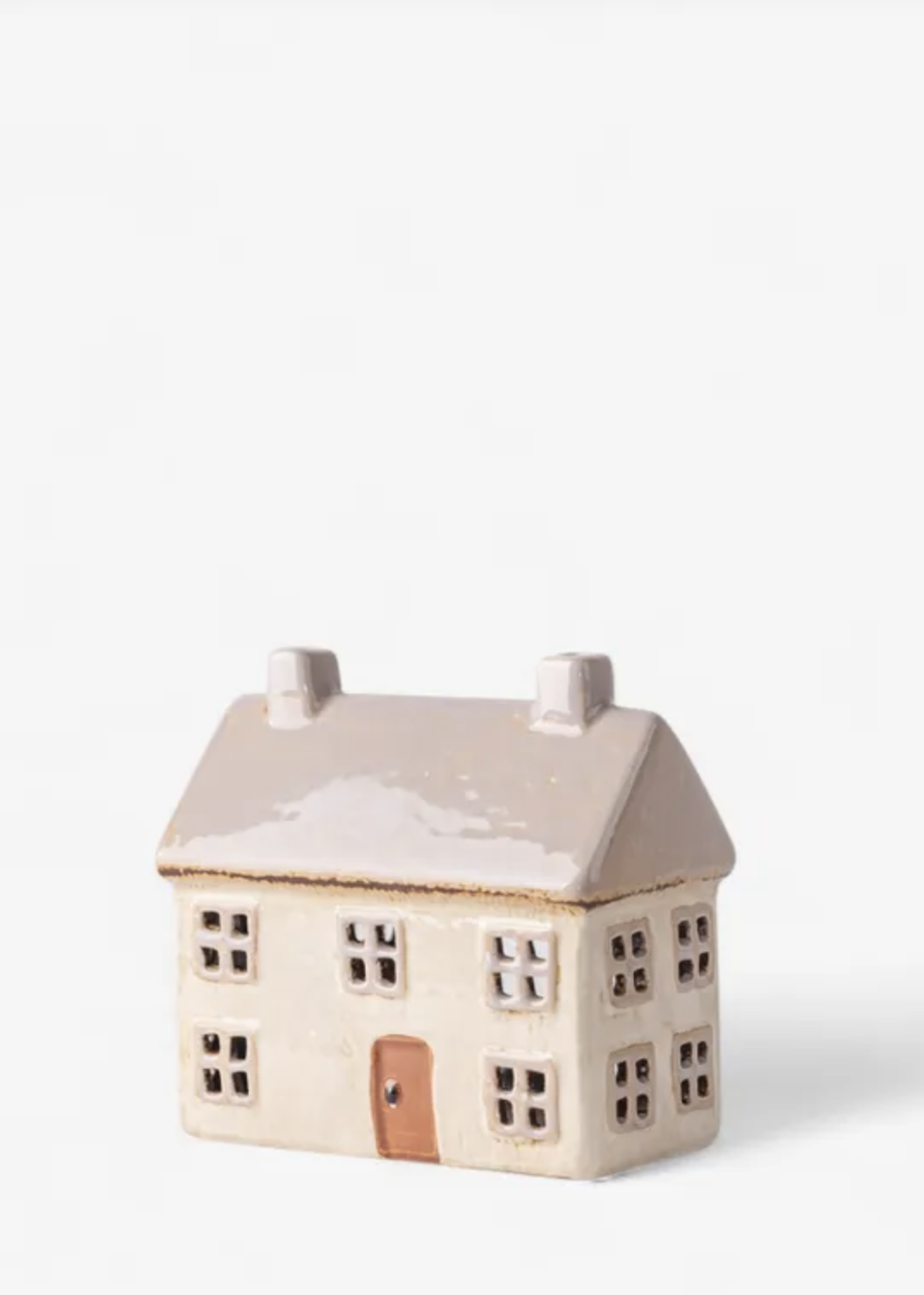 Alsace Cottage Tea Light Light Grey