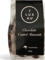 Tluxau Milk Chocolate Almonds 100g