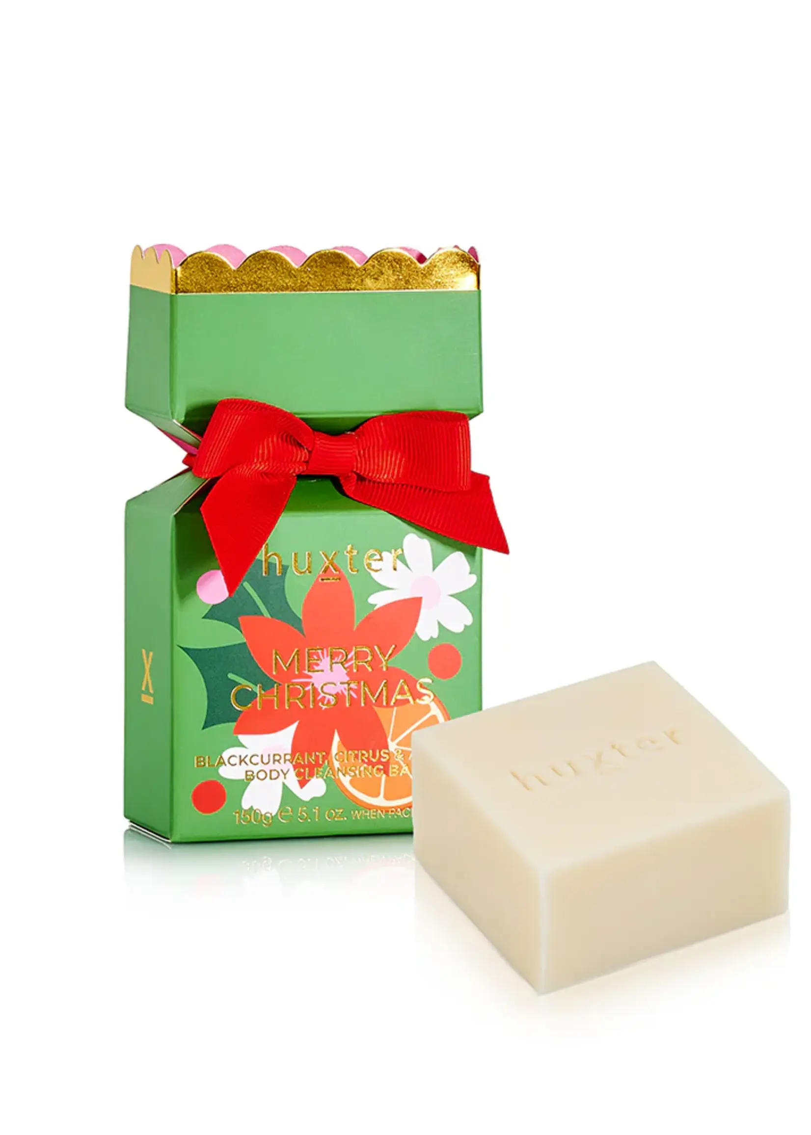 Bon Bon Body Cleansing Bar - Xmas Flowers