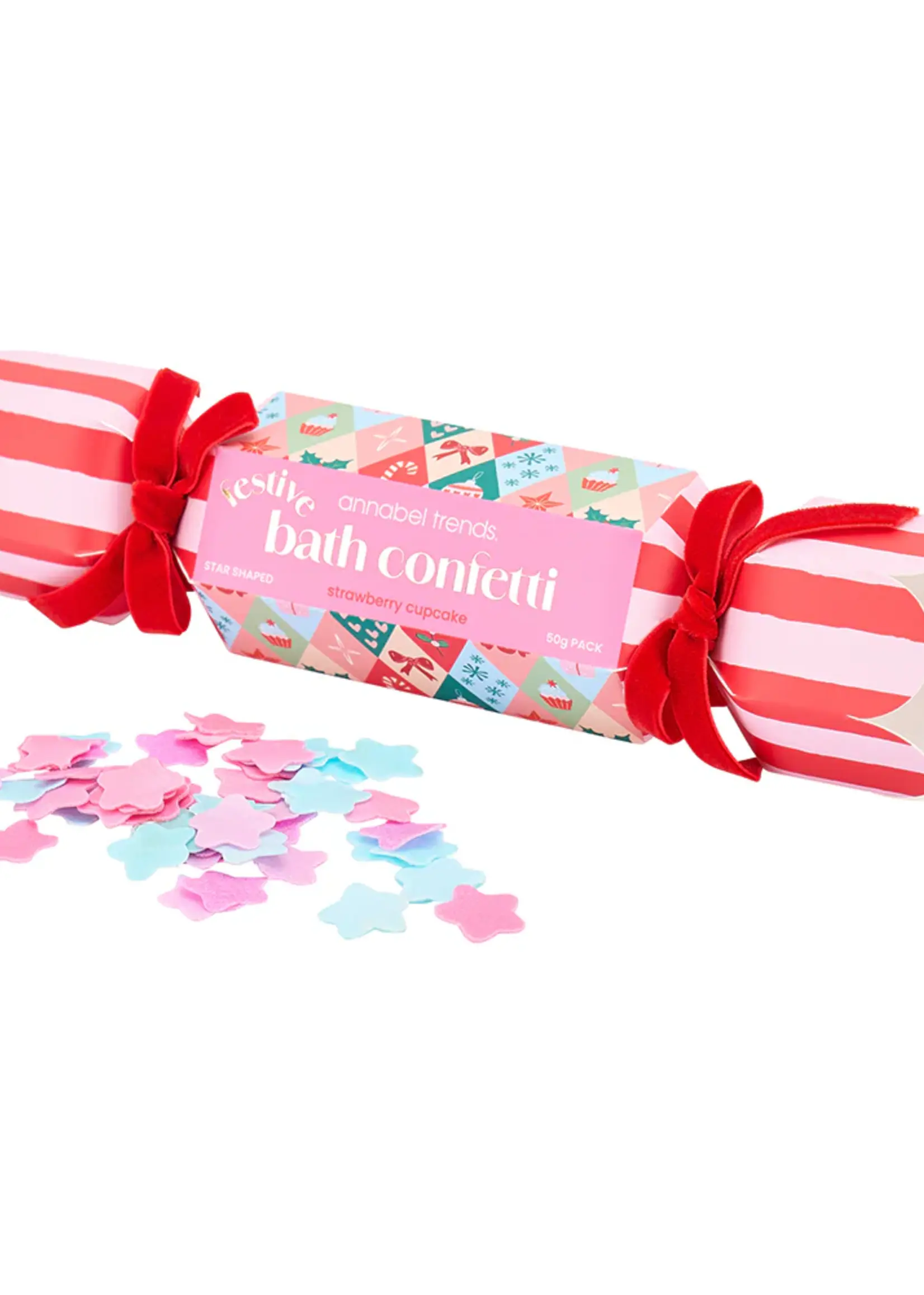 Annabel Trends Festive Bath Confetti Bon Bon