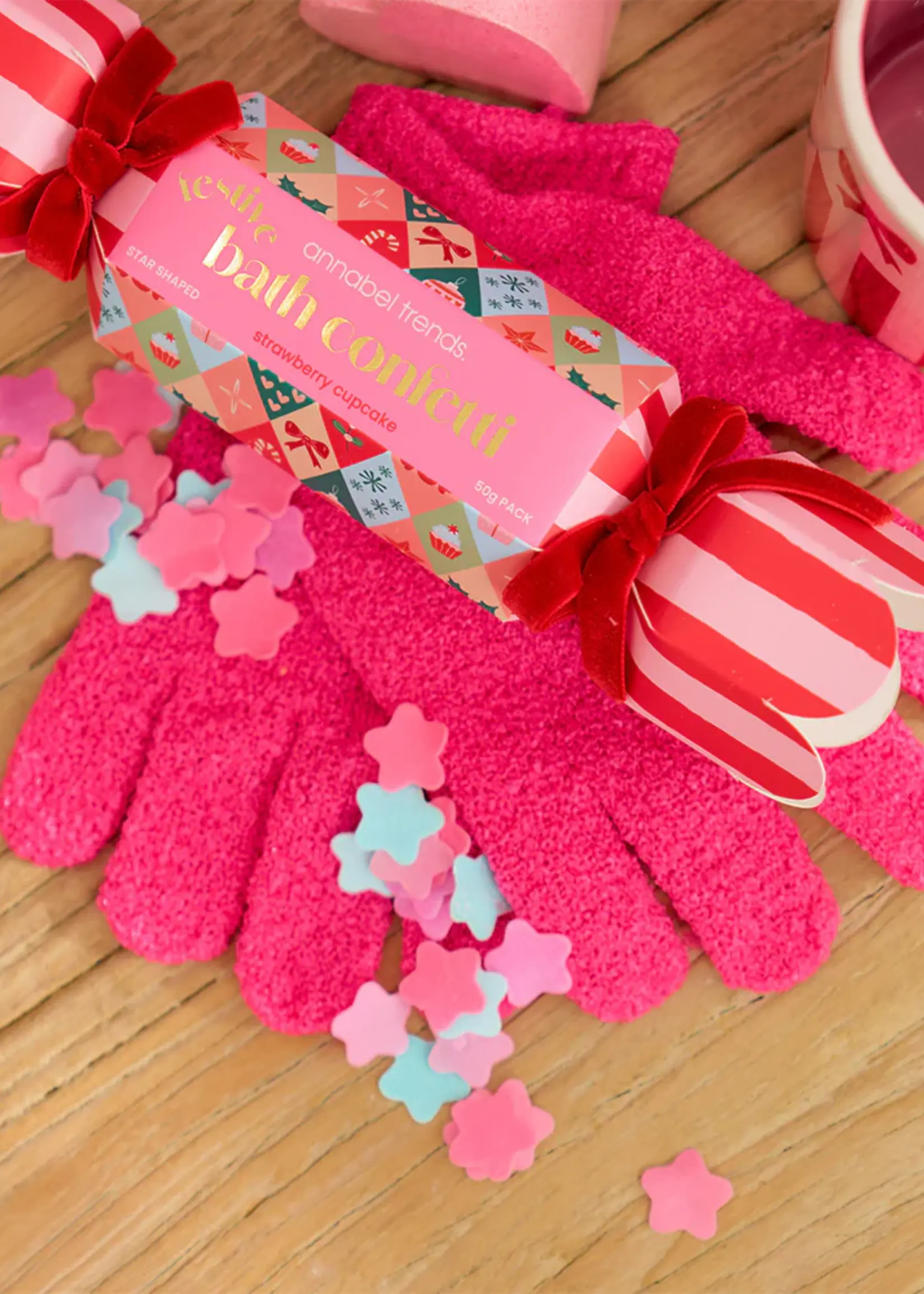 Annabel Trends Festive Bath Confetti Bon Bon