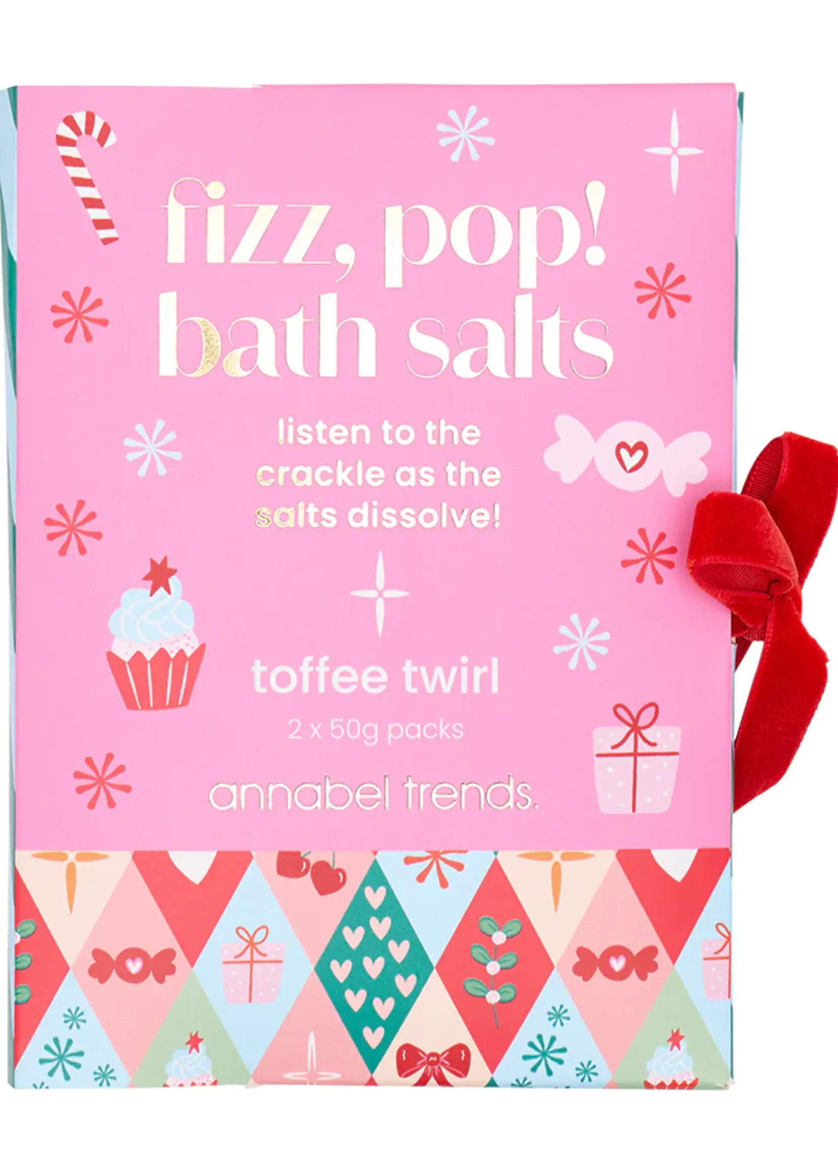 Annabel Trends Festive Fizz Pop Bath Salts