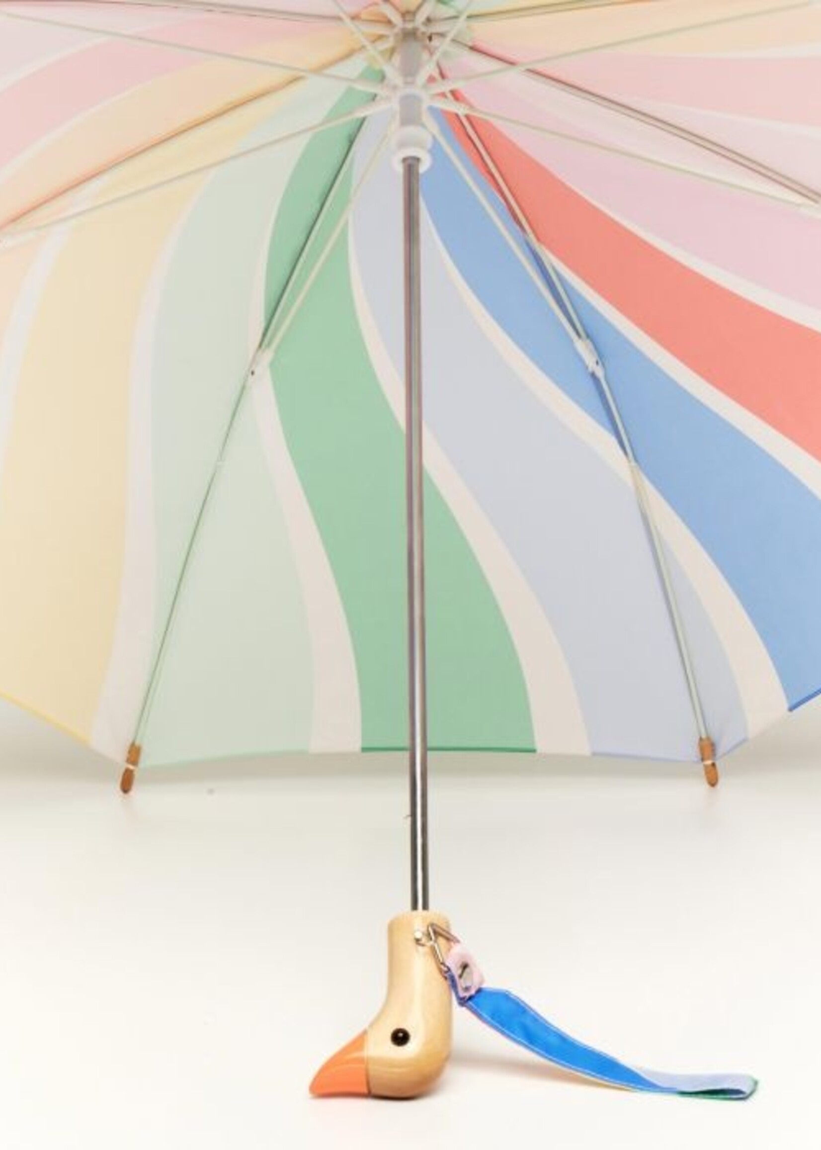 Duckling Umbrella - Meri Meri - Rainbow