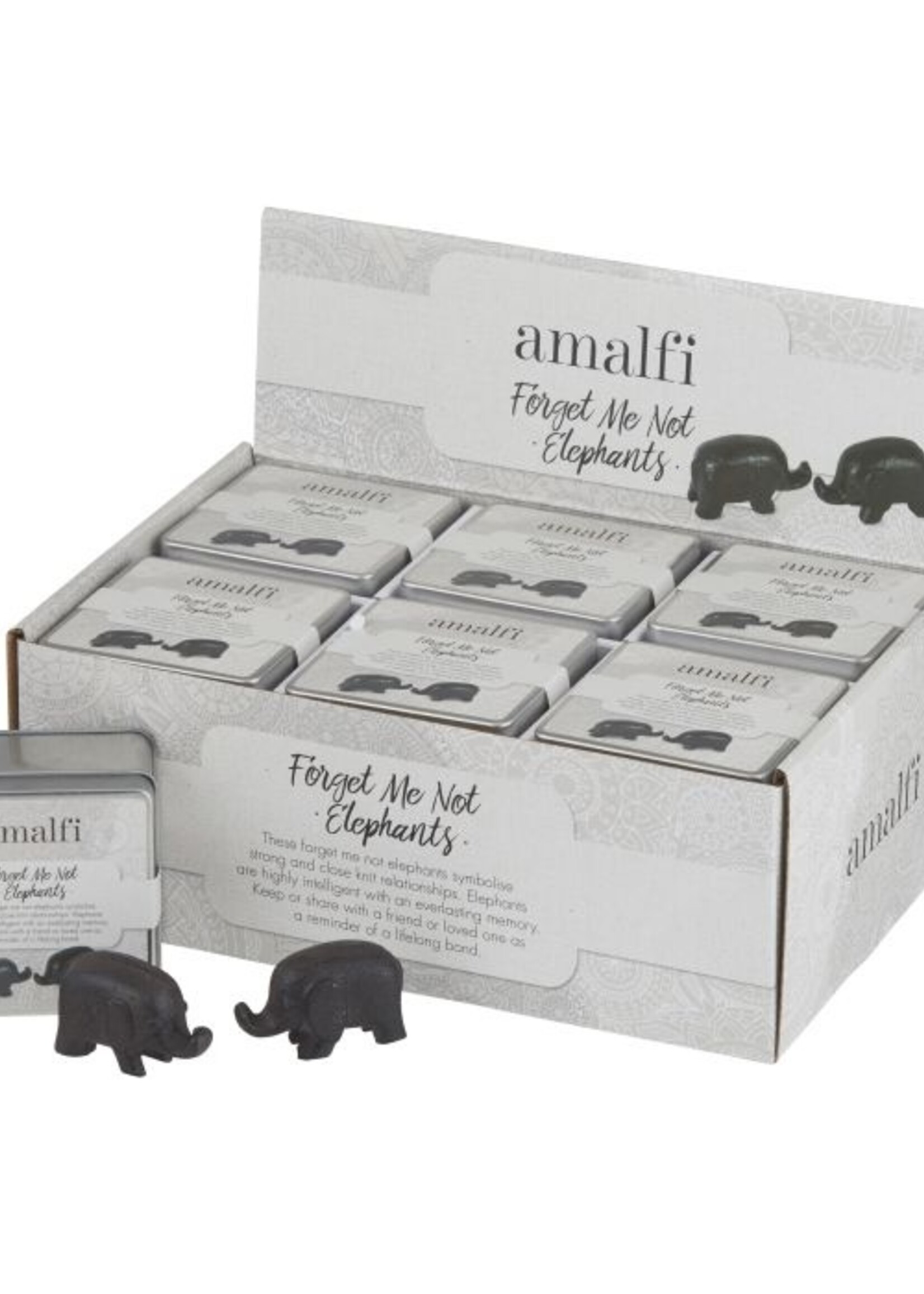 Forget Me Not Elephants 2pc