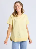 Foxwood Farrah Short Sleeve Tee - Lemon