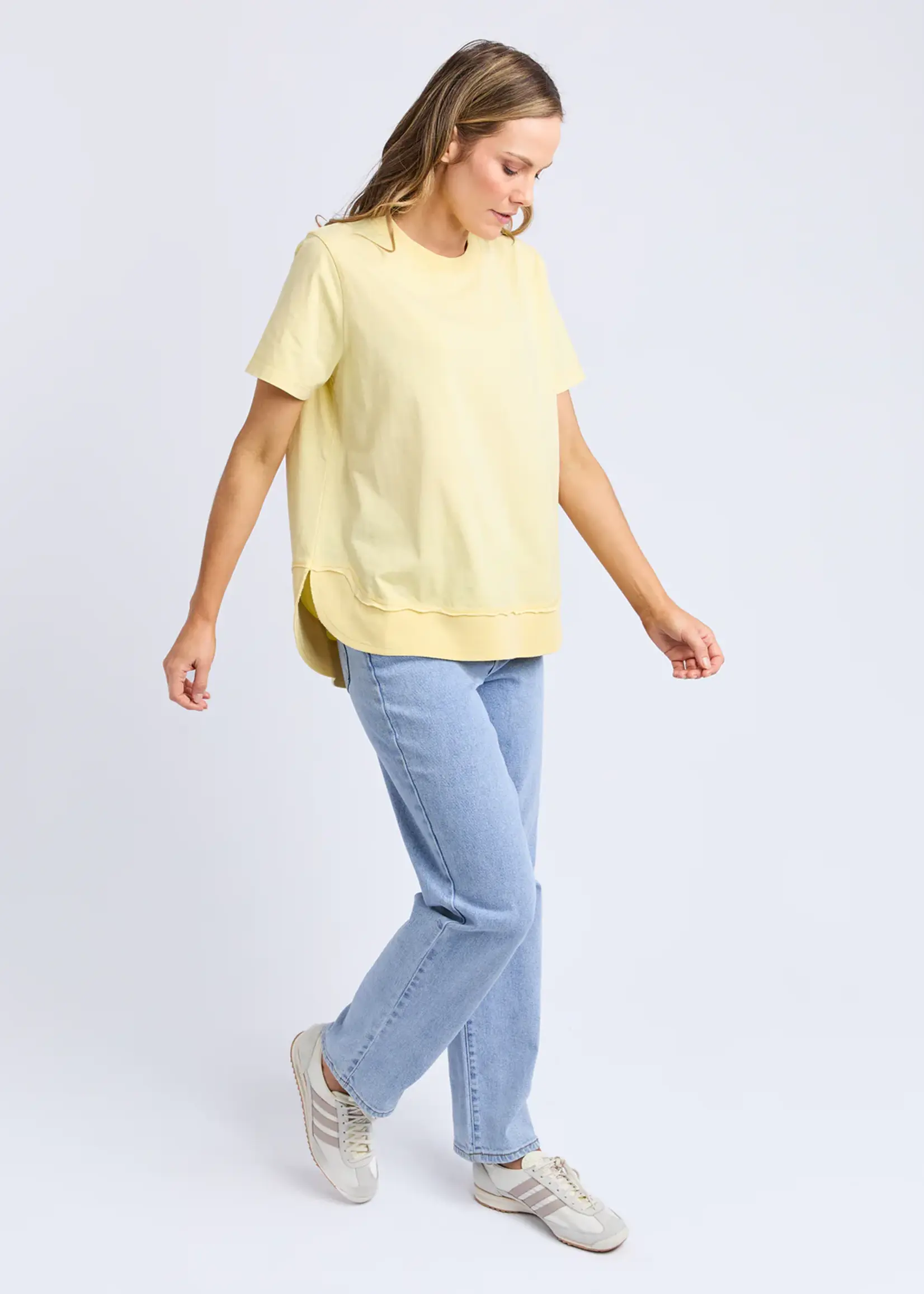 Foxwood Farrah Short Sleeve Tee - Lemon