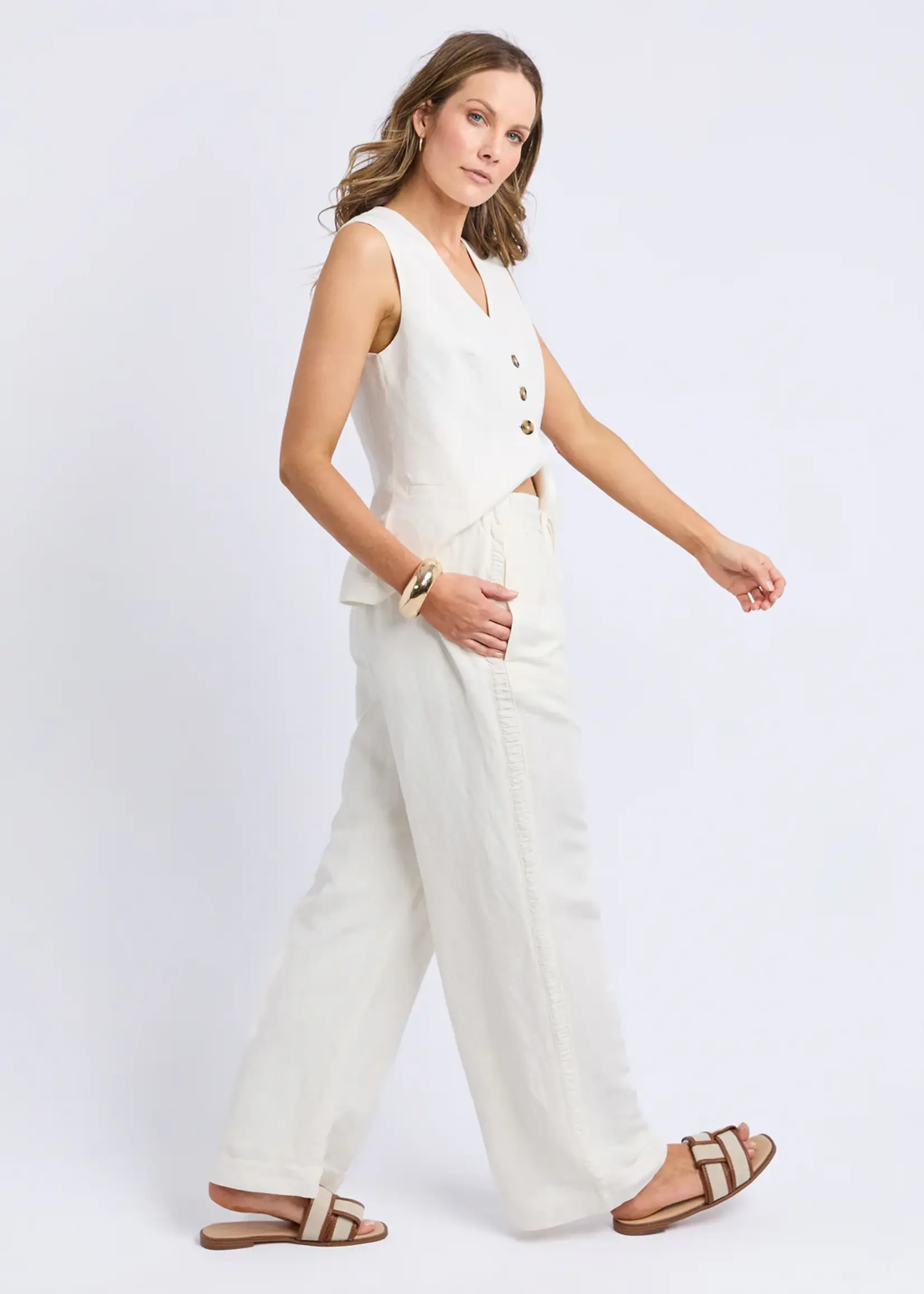 Foxwood South Pant - Vintage White