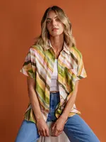 Foxwood Horizon Shirt - Horizon Print