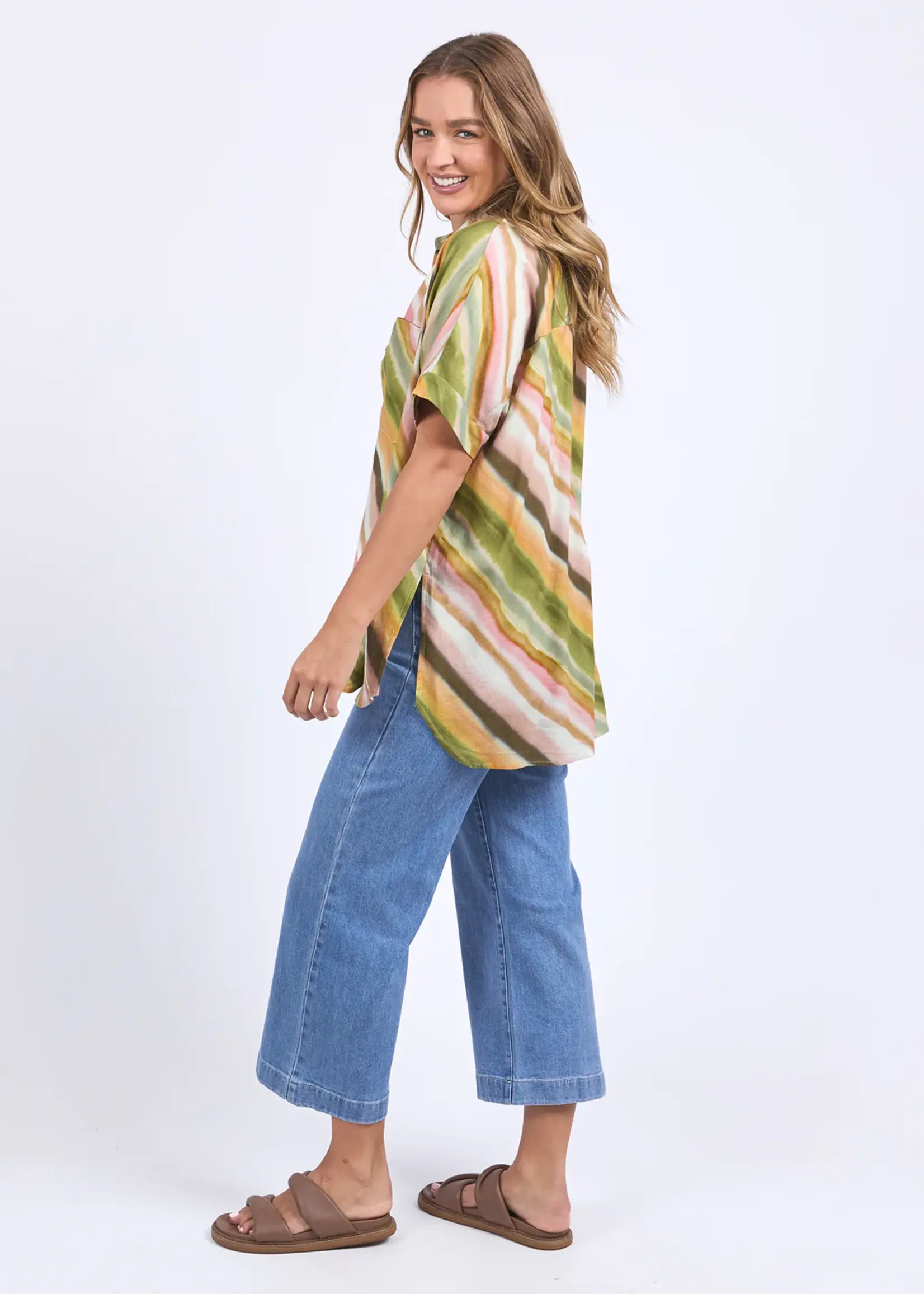 Foxwood Horizon Shirt - Horizon Print