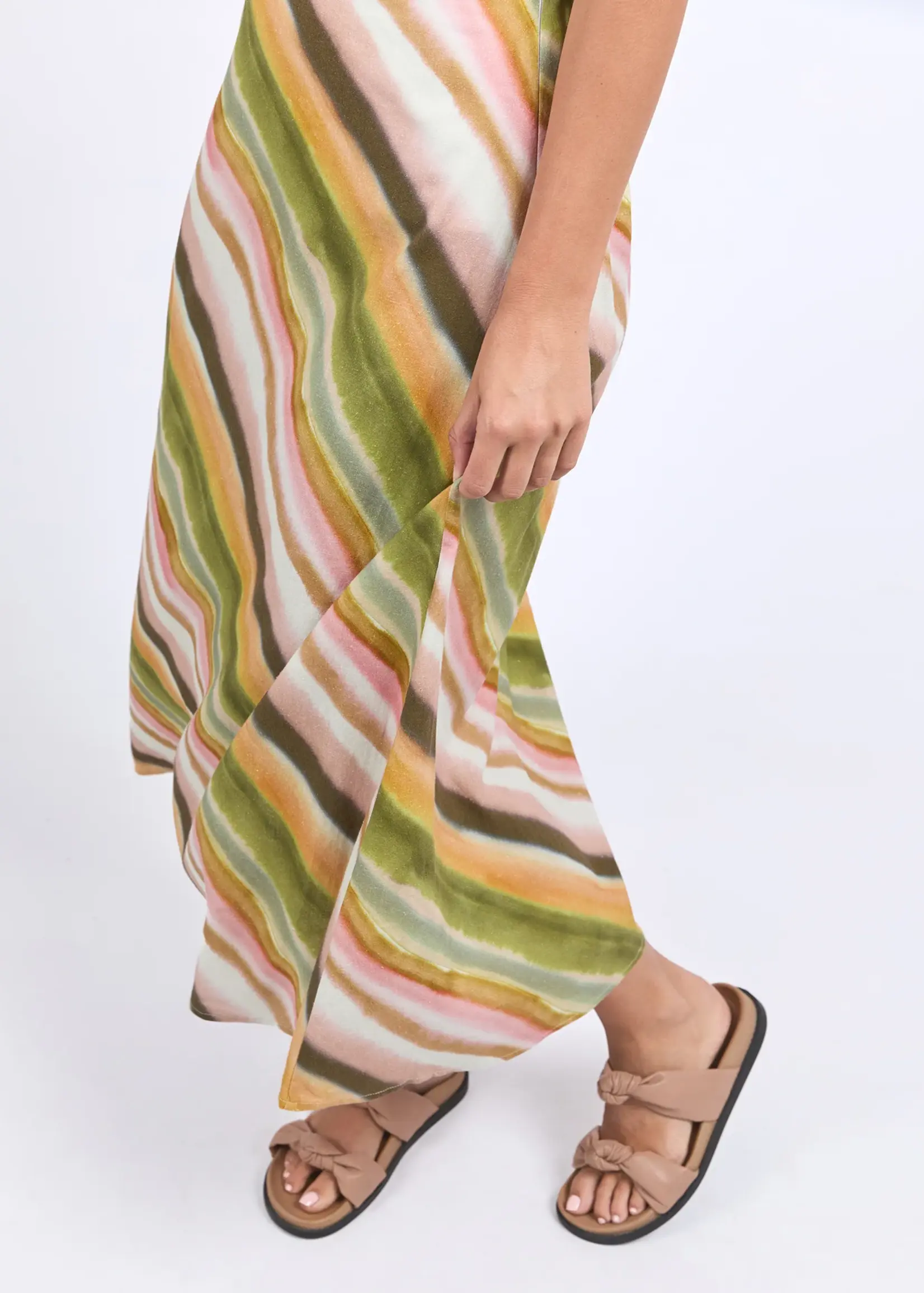 Foxwood Horizon Slip Skirt - Horizon Print