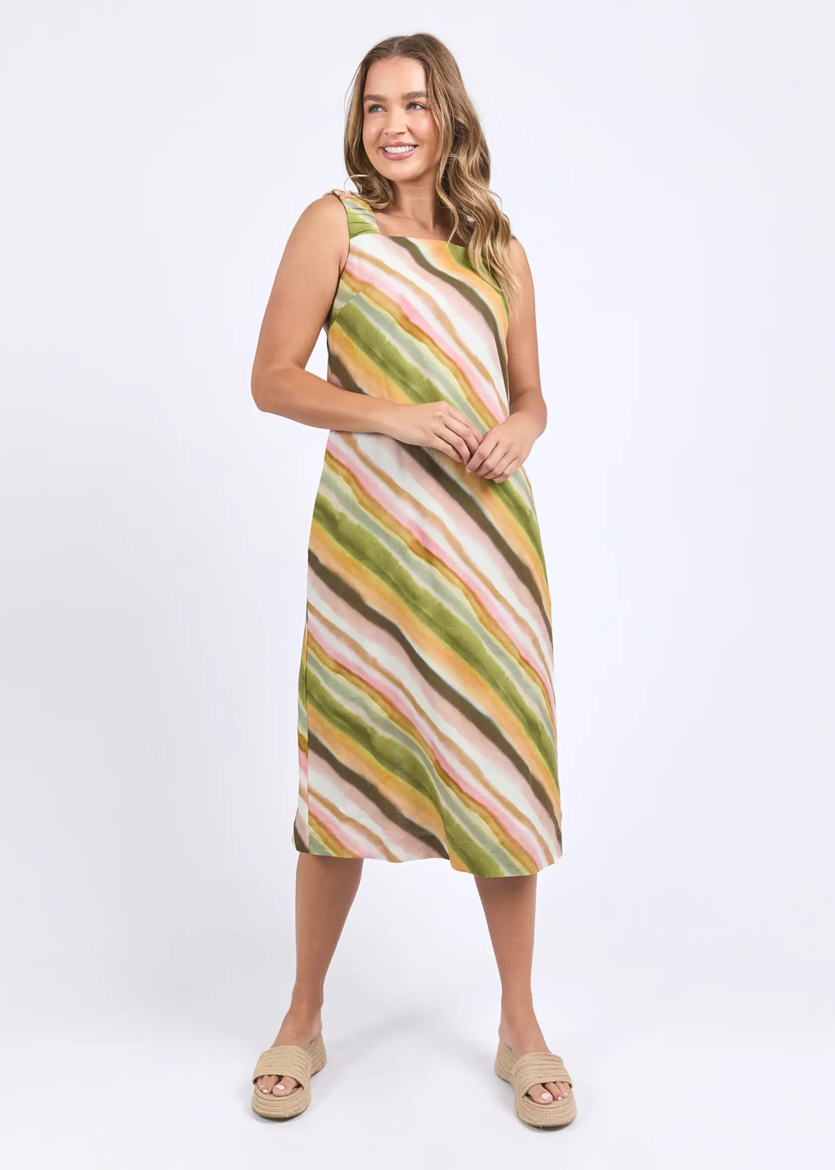 Foxwood Horizon Dress - Horizon Print