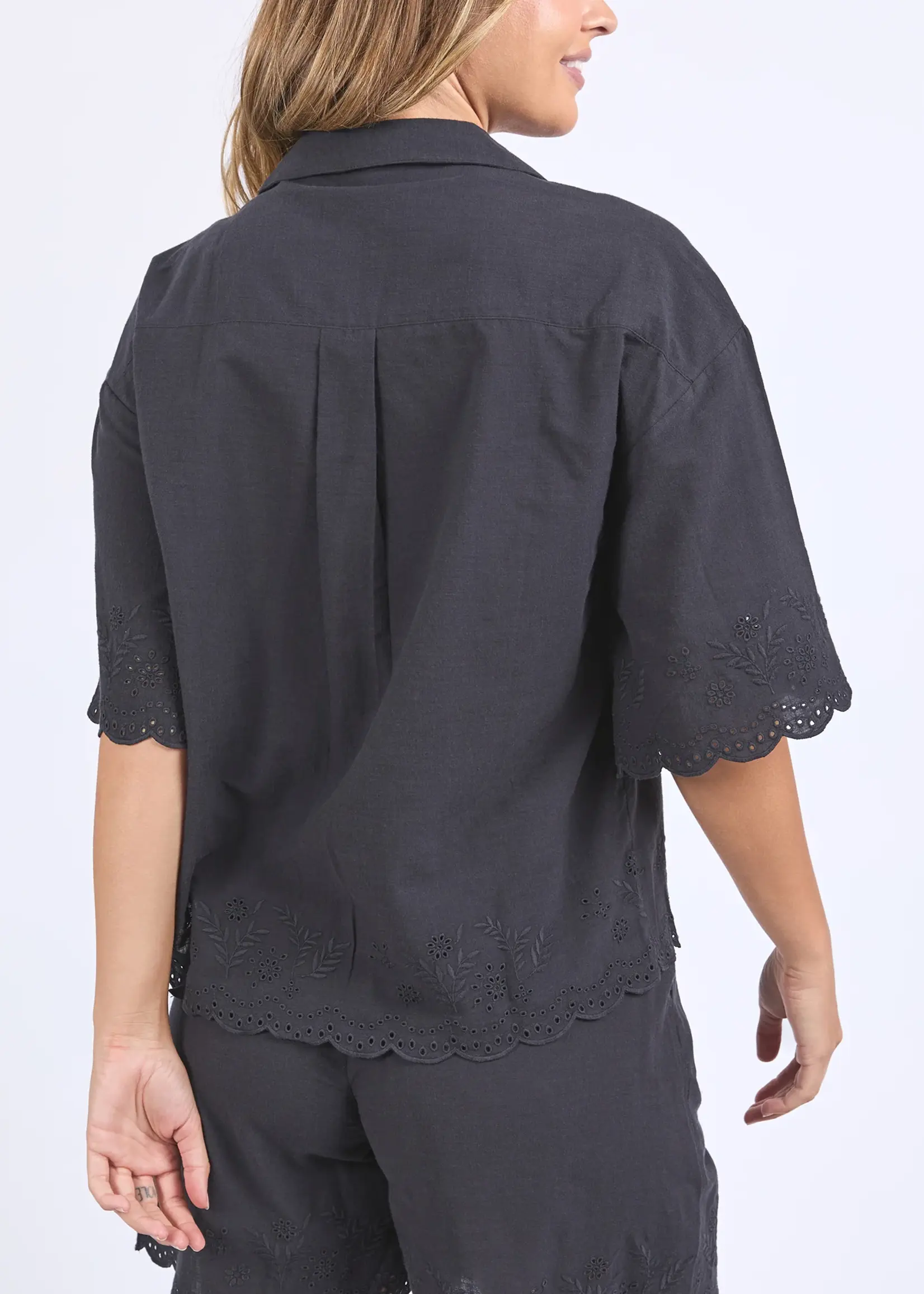 Foxwood Madeleine Shirt - Black