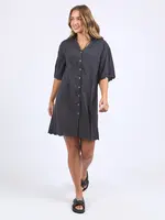 Foxwood Madeleine Shirt Dress - Black