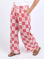 Foxwood Biarittz Pant - Crimson Print