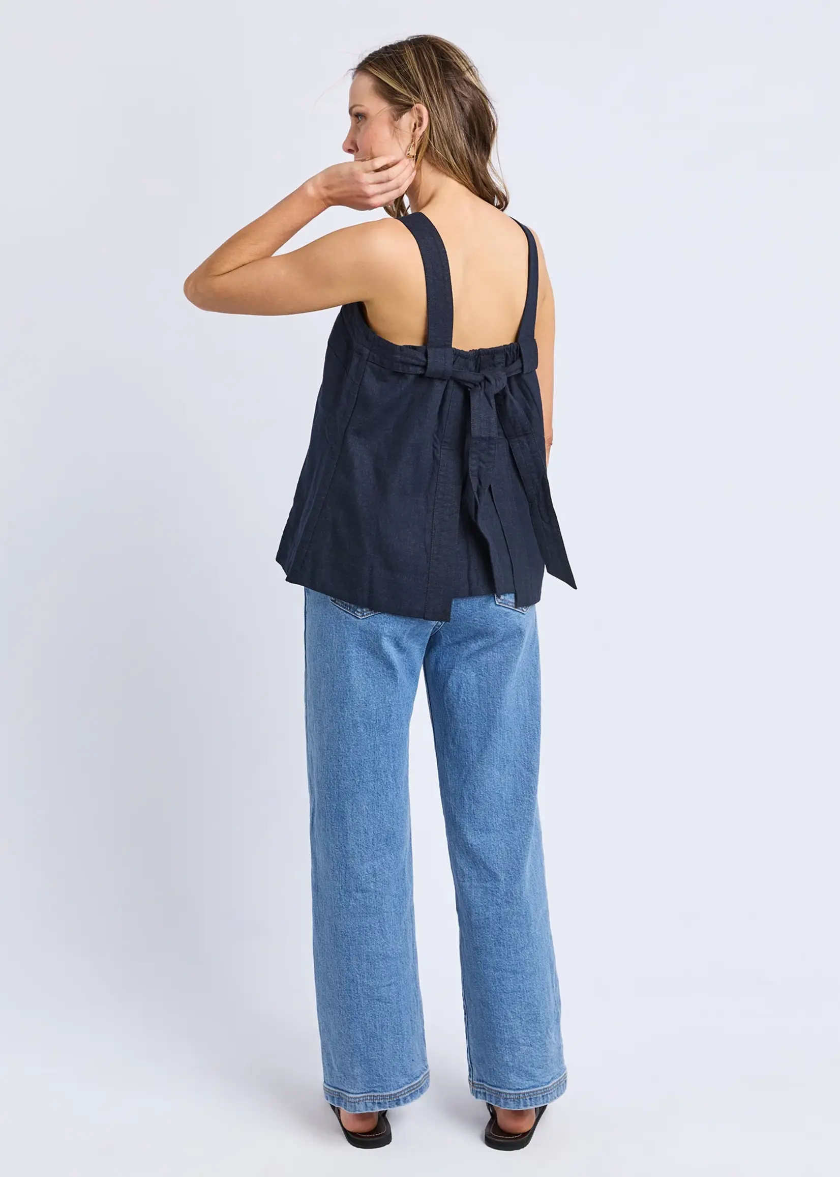 Foxwood Lourdes Top - Navy