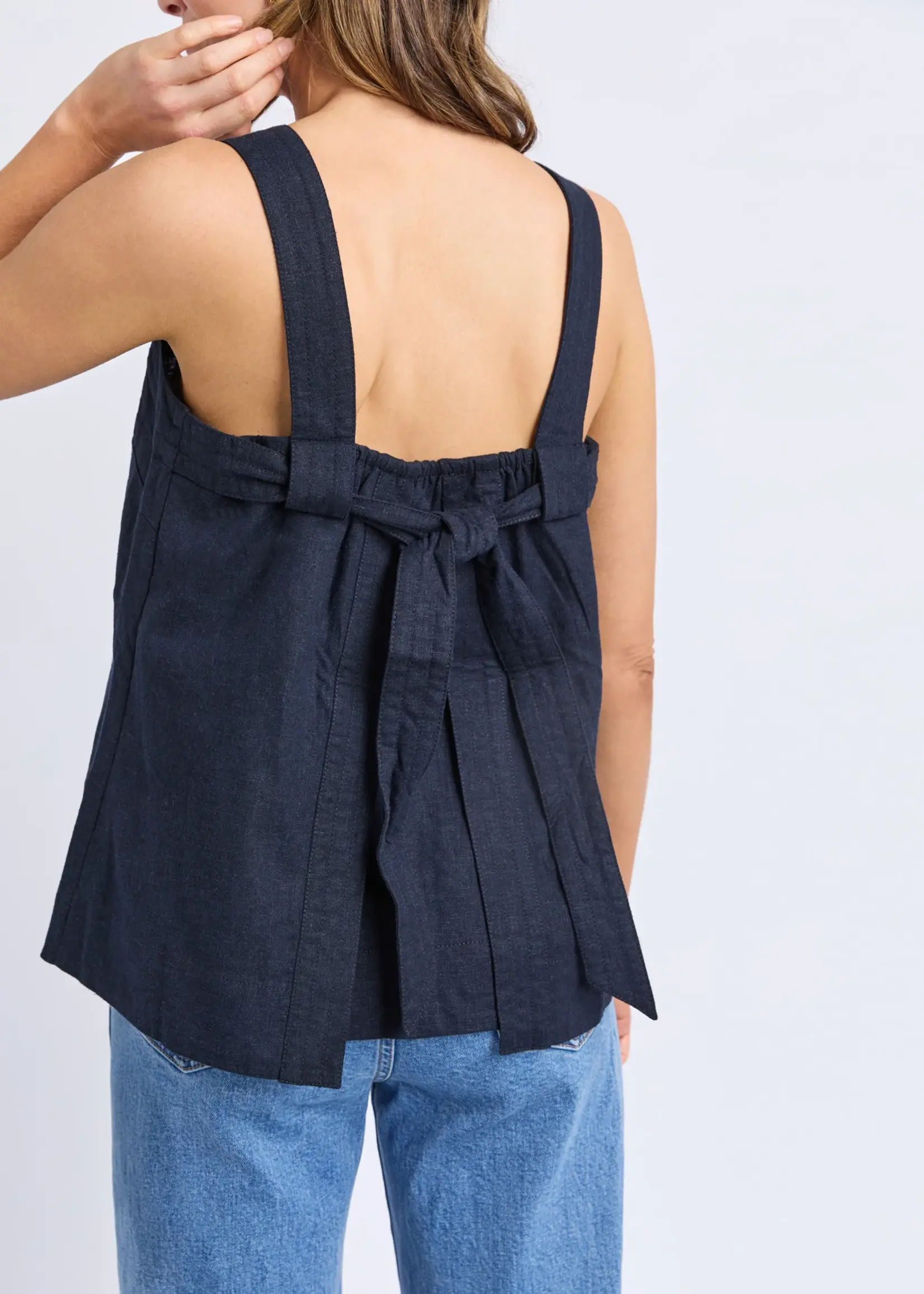 Foxwood Lourdes Top - Navy