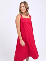 Foxwood Lourdes Dress - Crimson