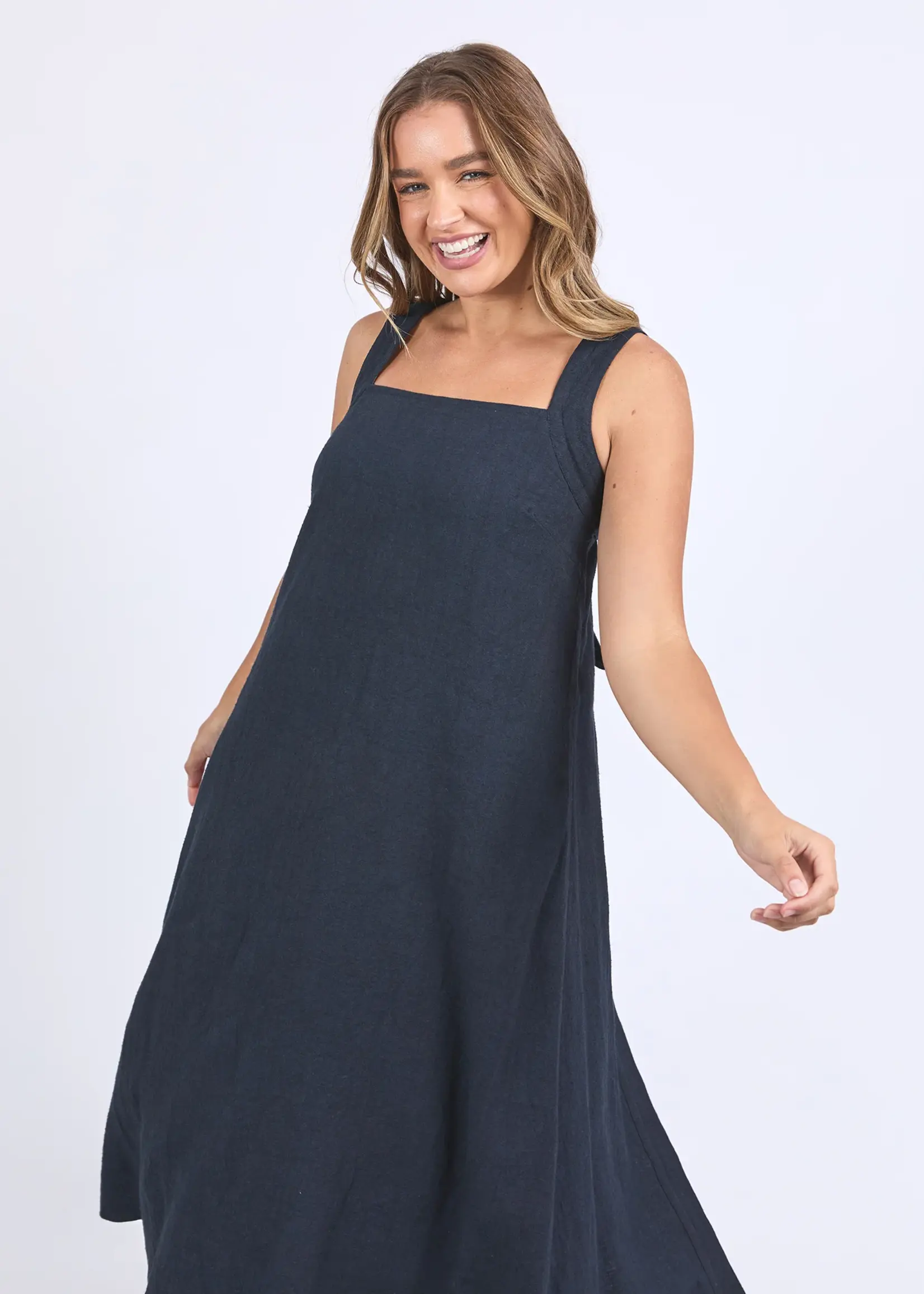 Foxwood Lourdes Dress - Navy