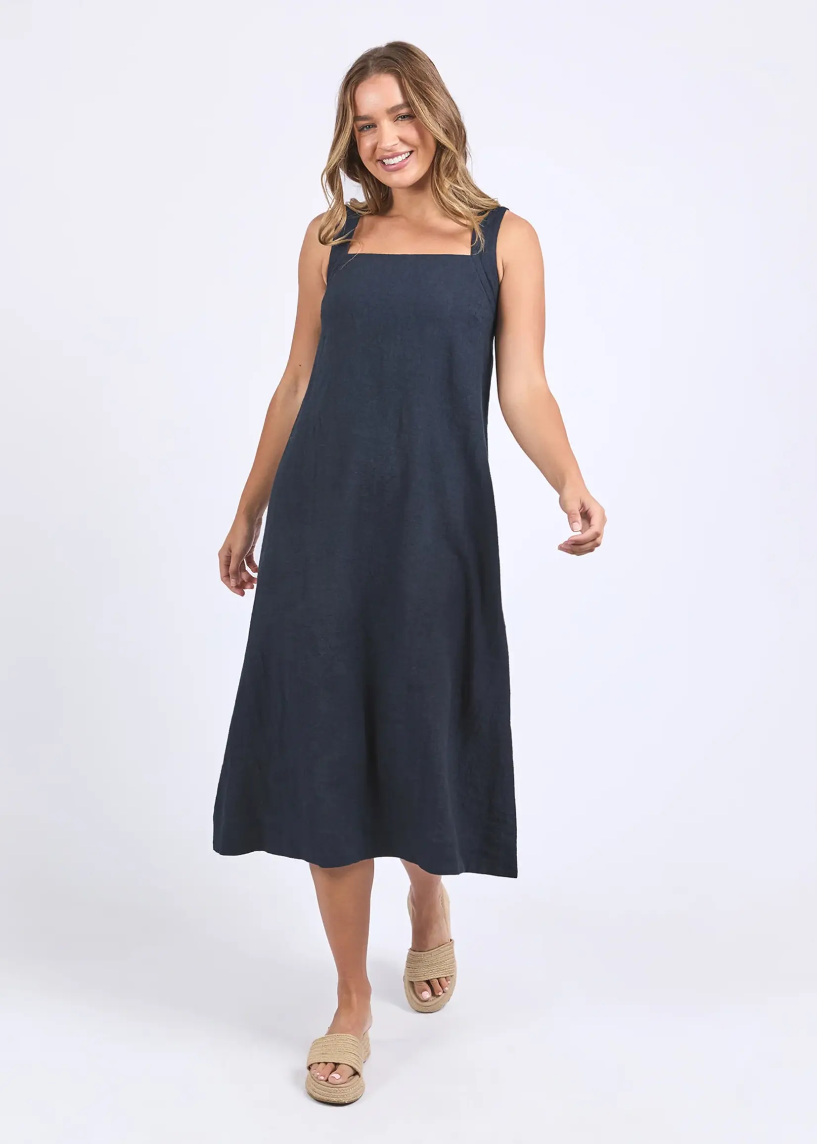 Foxwood Lourdes Dress - Navy