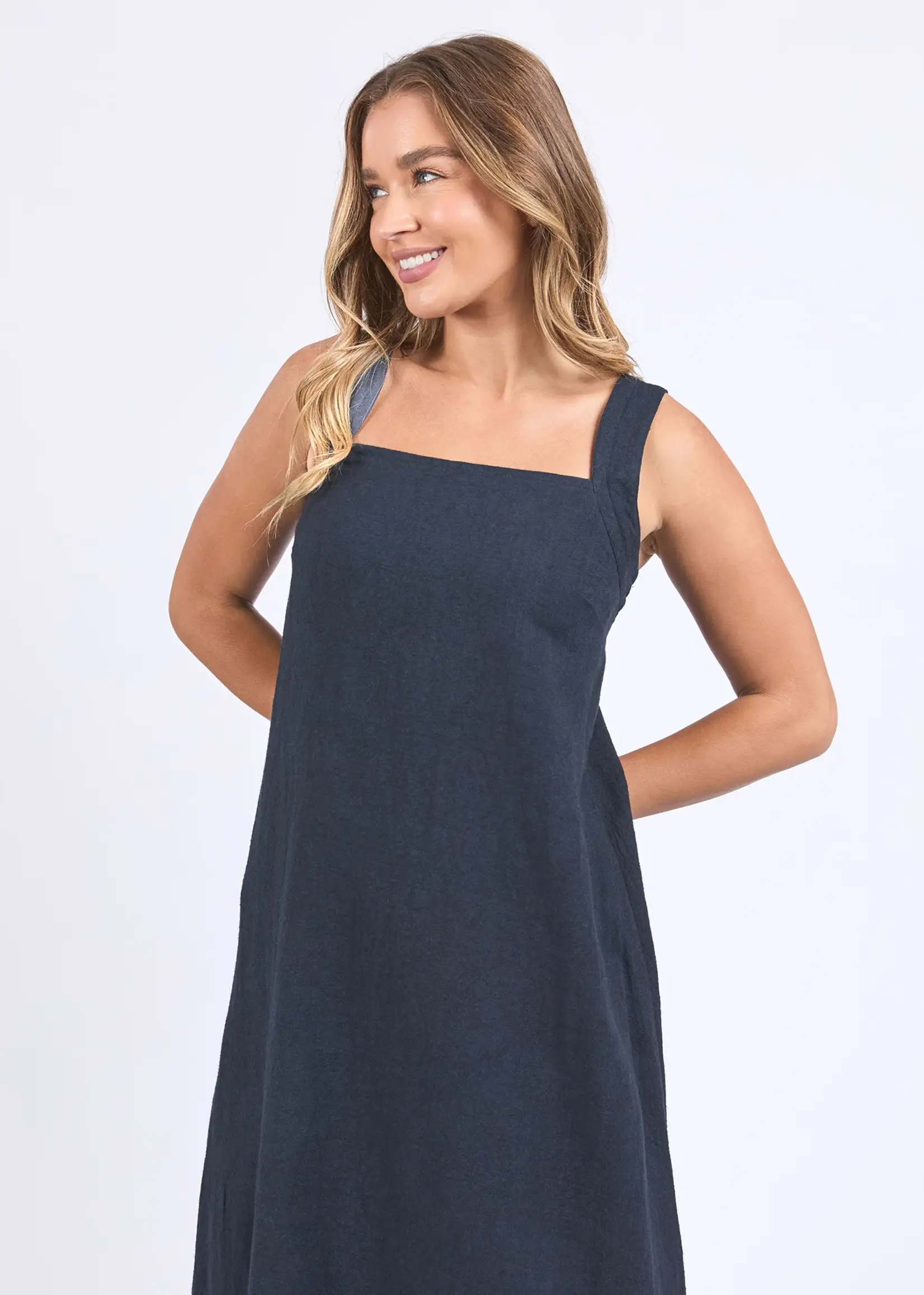 Foxwood Lourdes Dress - Navy