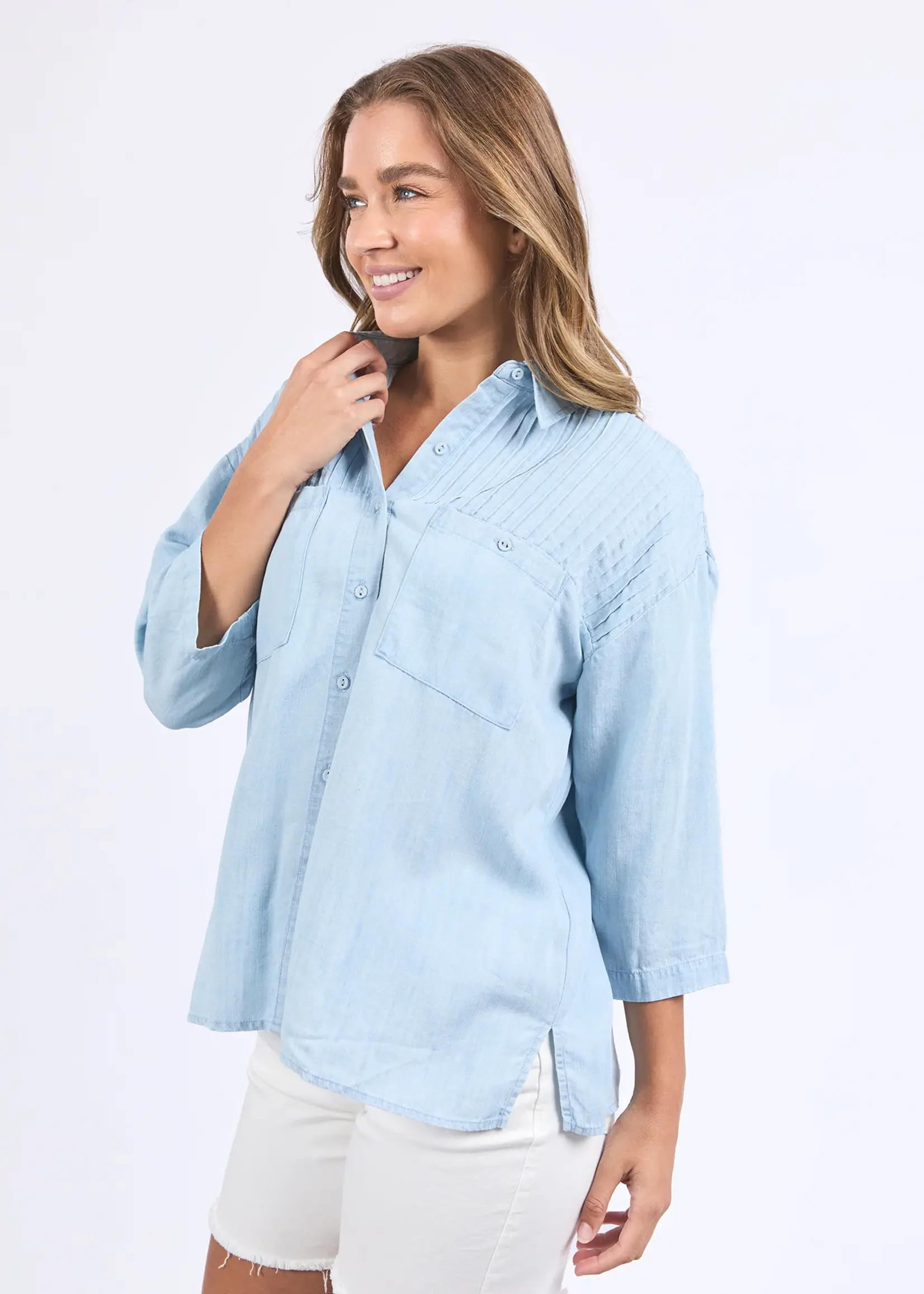 Foxwood Spire Shirt - Light Blue