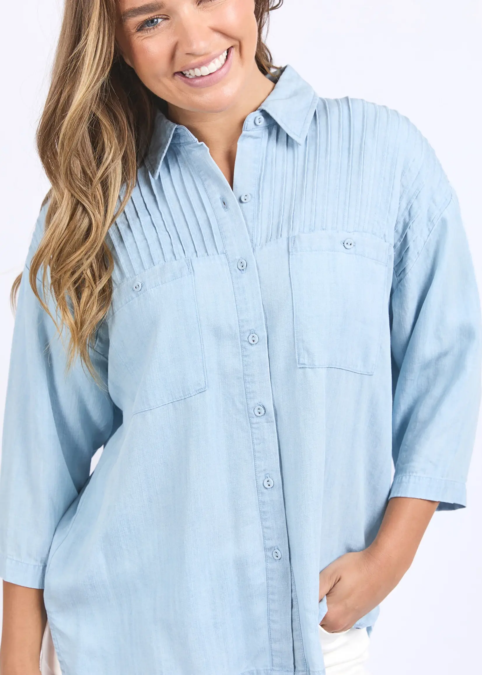 Foxwood Spire Shirt - Light Blue